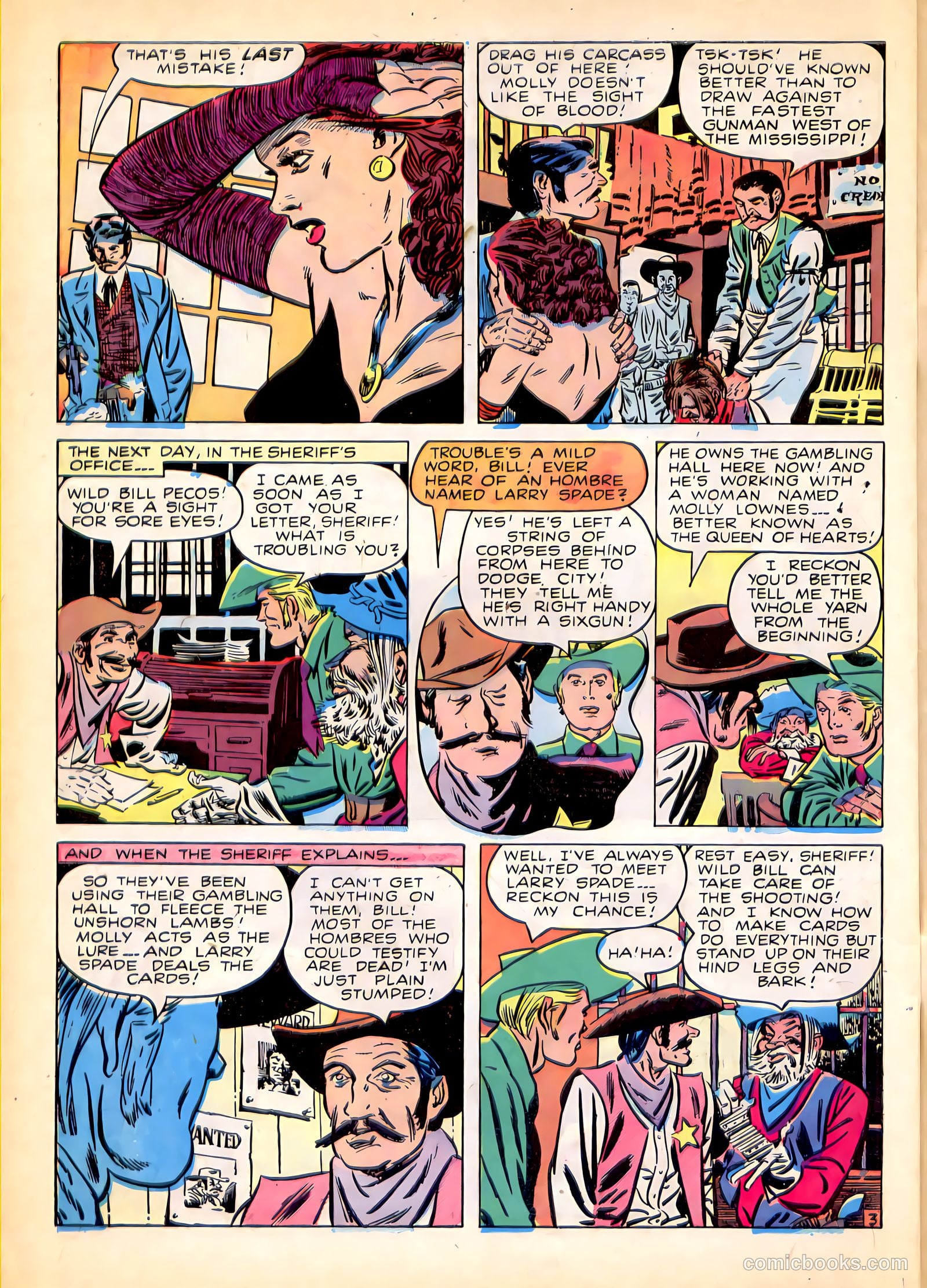 The Westerner Comics #27 (1950) — page 42 of 52