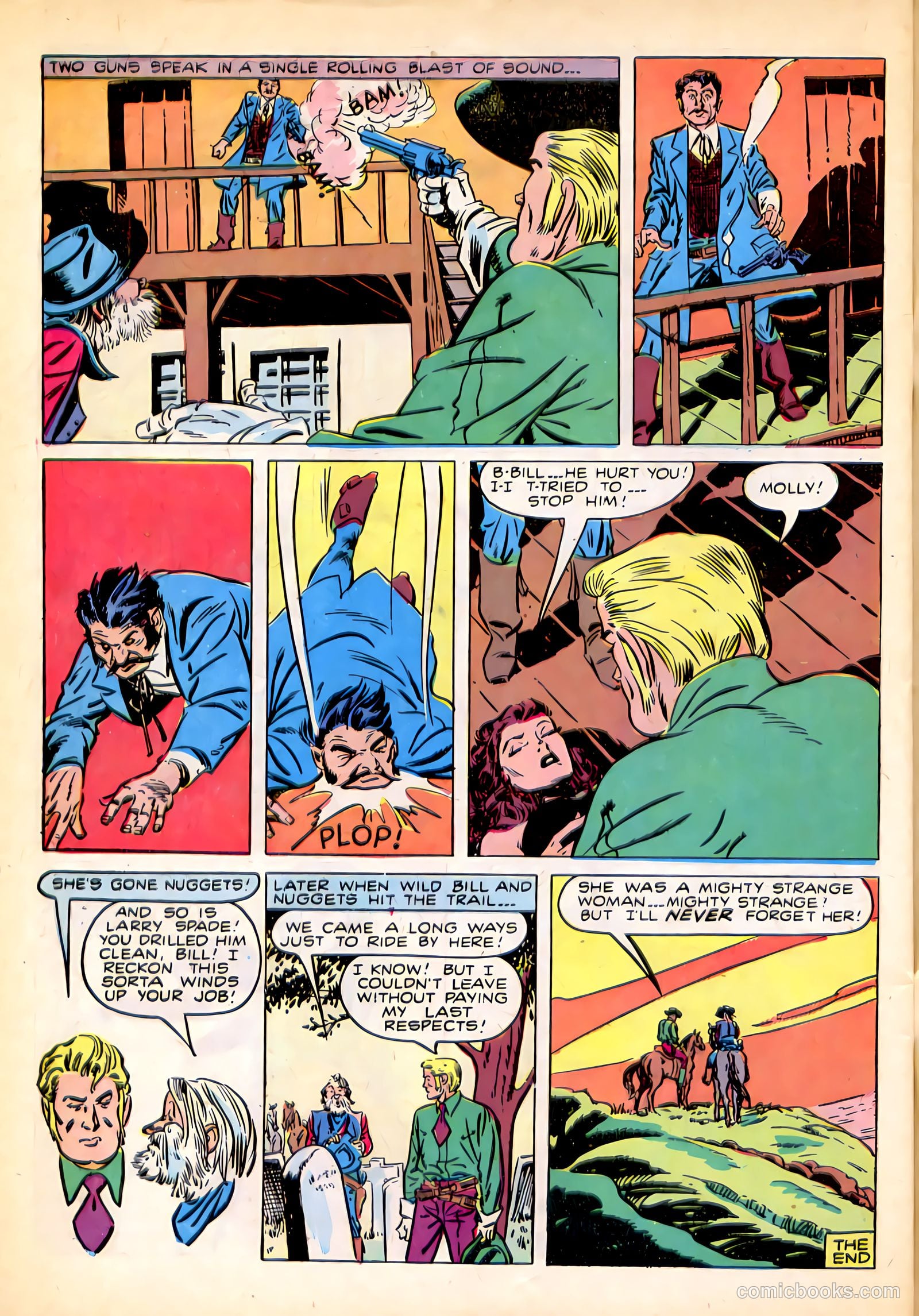 The Westerner Comics #27 (1950) — page 48 of 52