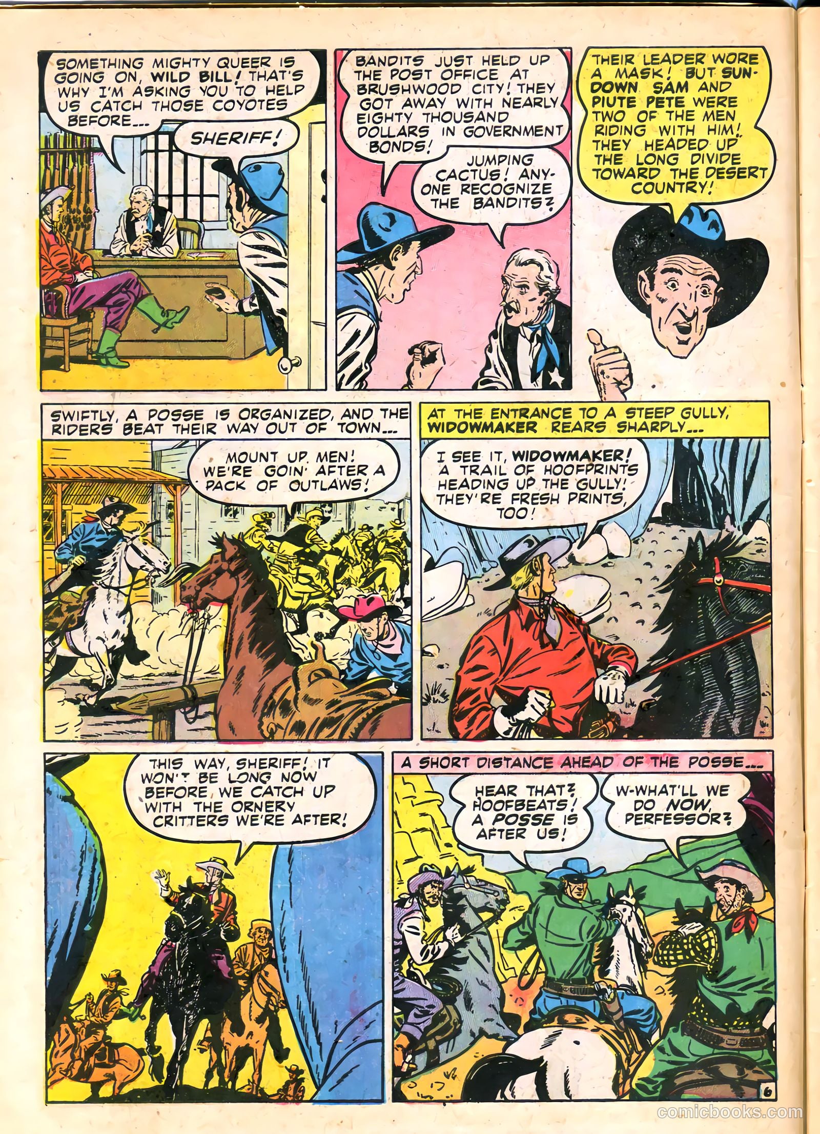 The Westerner Comics #28 (1950) — page 8 of 52