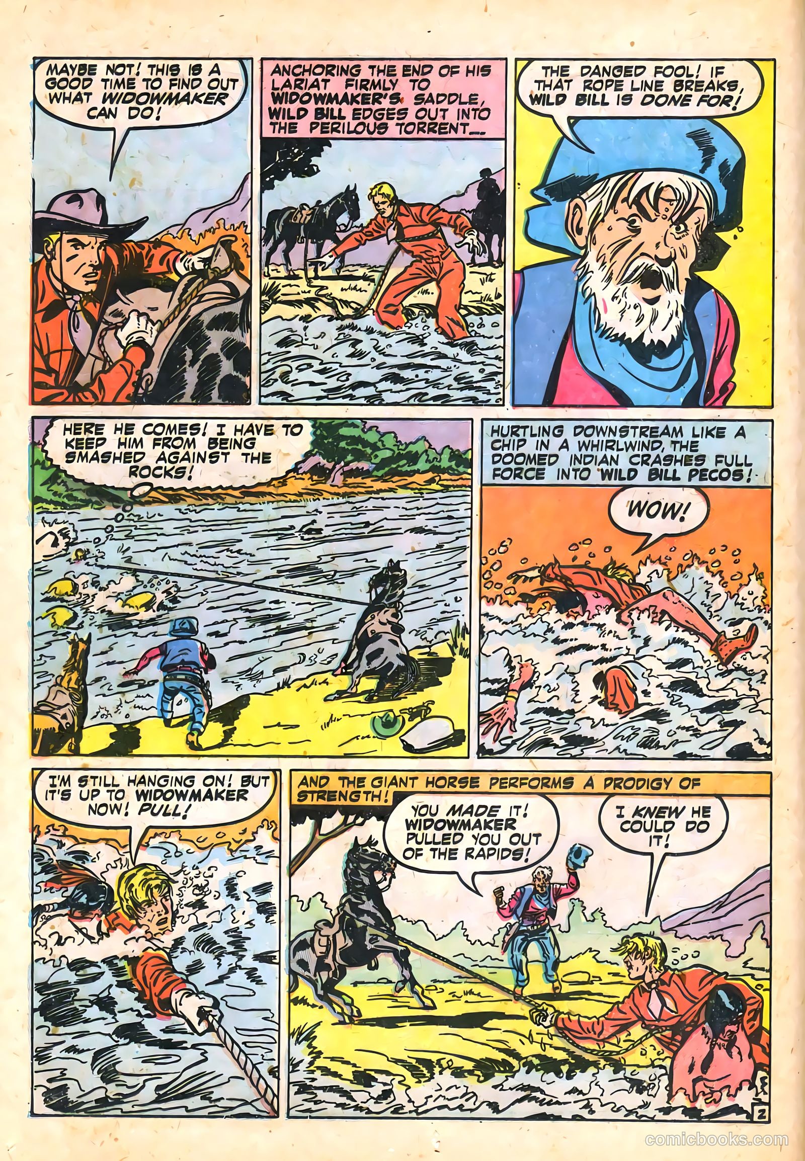 The Westerner Comics #28 (1950) — page 16 of 52