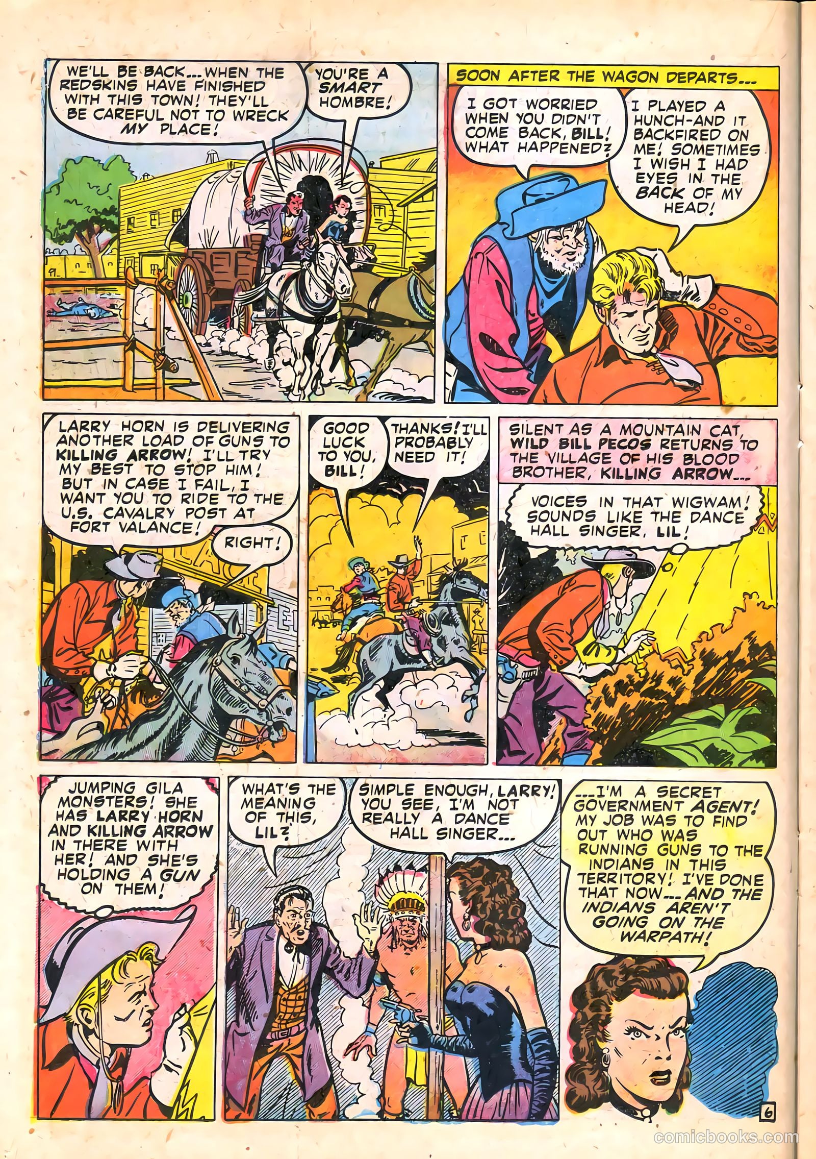 The Westerner Comics #28 (1950) — page 20 of 52