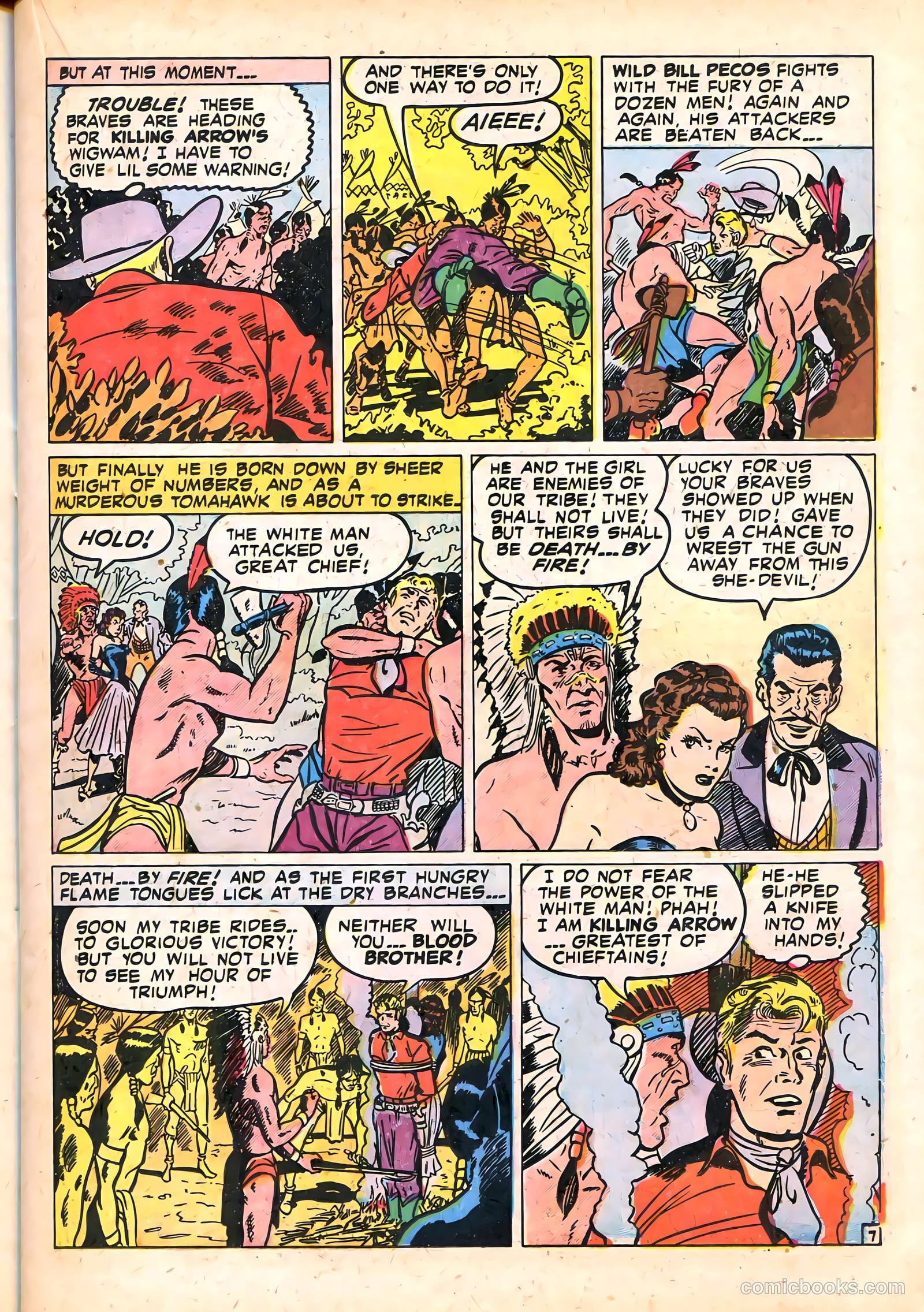 The Westerner Comics #28 (1950) — page 21 of 52