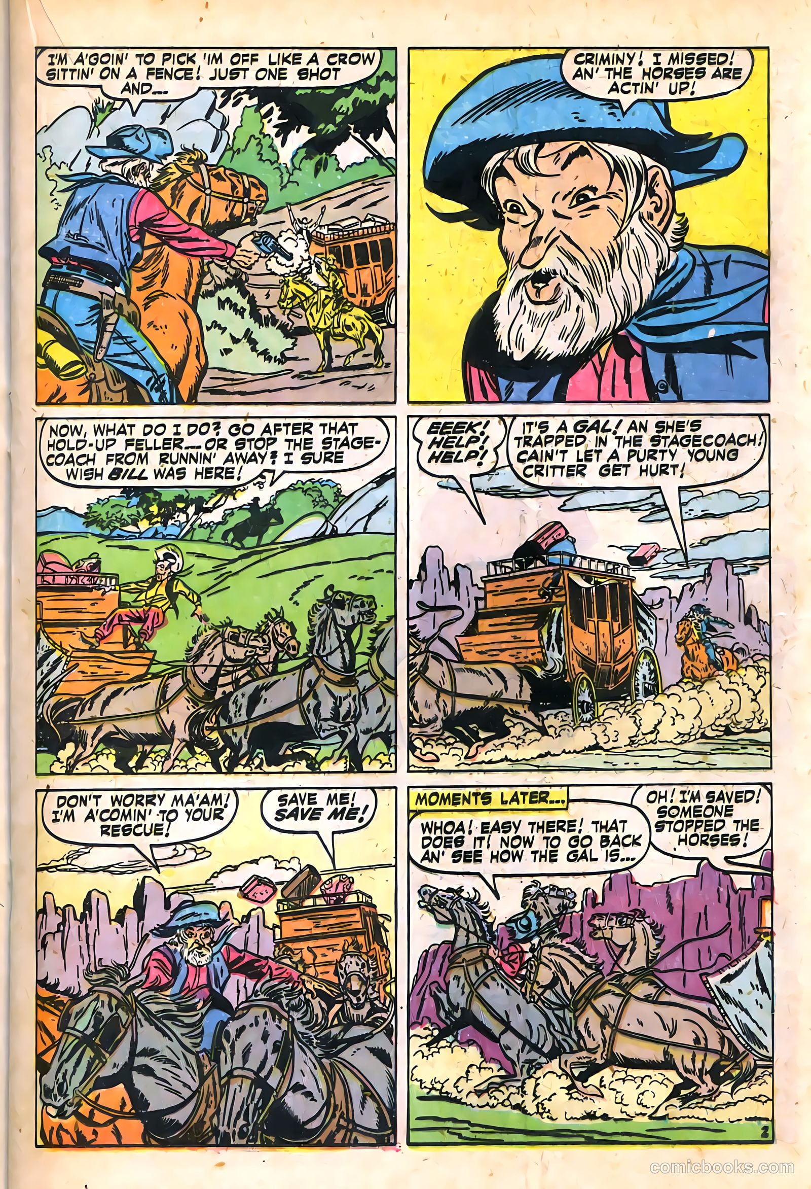 The Westerner Comics #28 (1950) — page 25 of 52