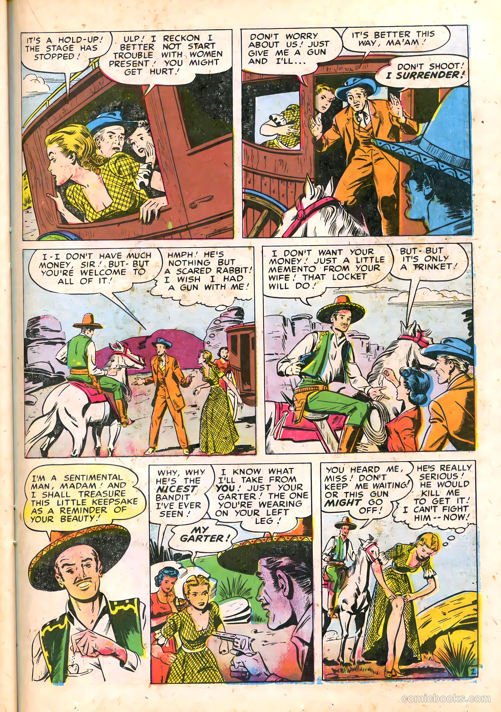The Westerner Comics #28 (1950) — page 33 of 52