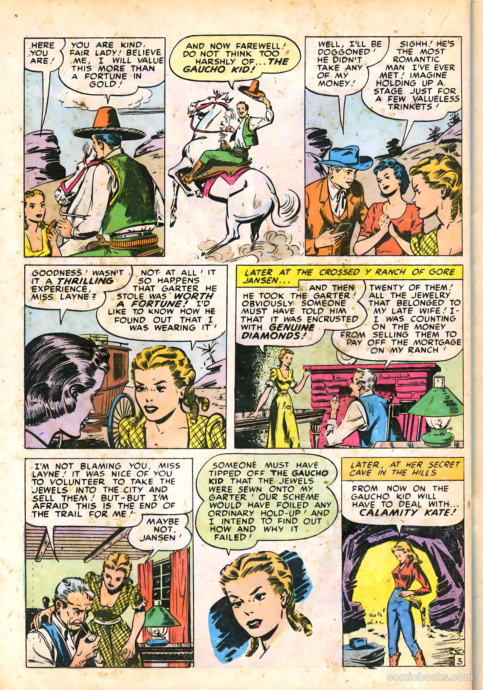 The Westerner Comics #28 (1950) — page 34 of 52
