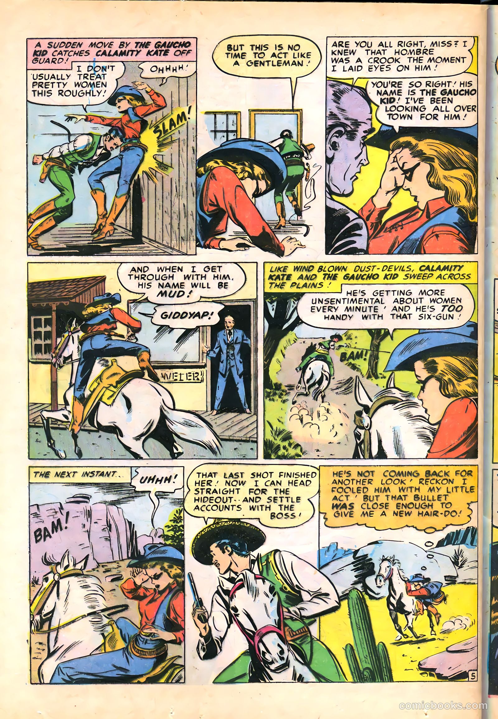 The Westerner Comics #28 (1950) — page 36 of 52