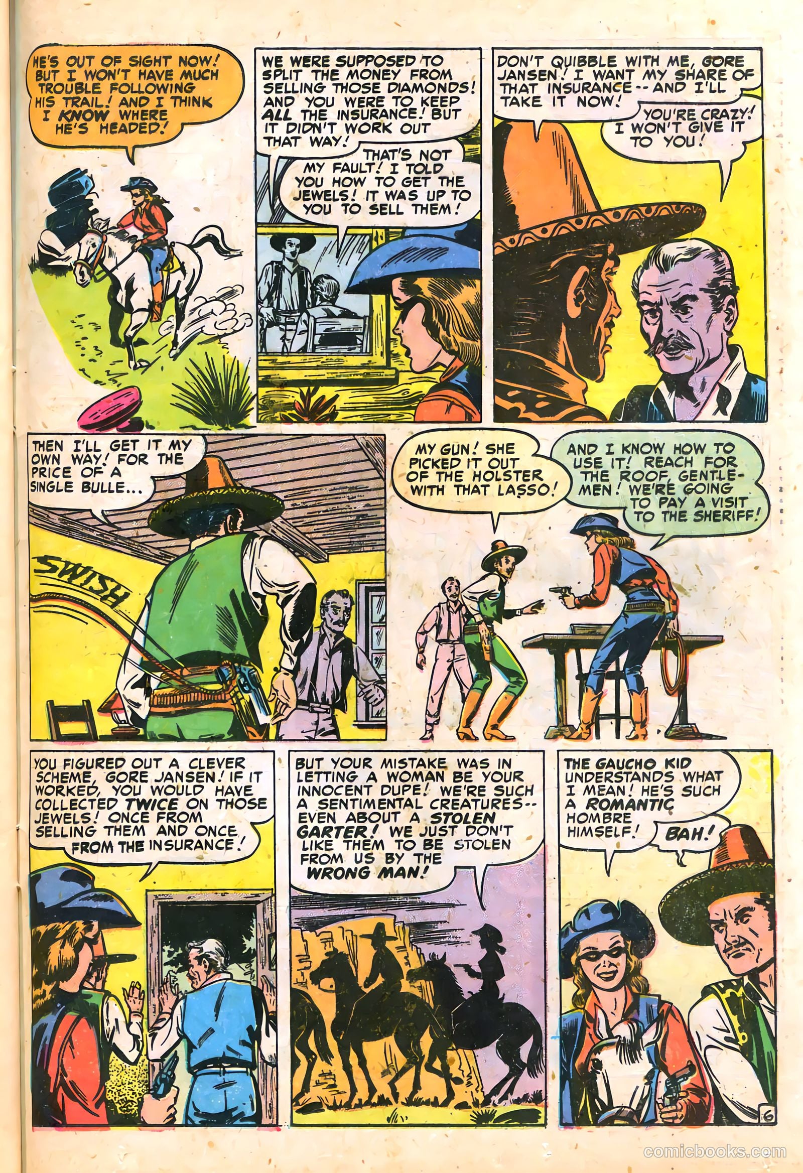 The Westerner Comics #28 (1950) — page 37 of 52