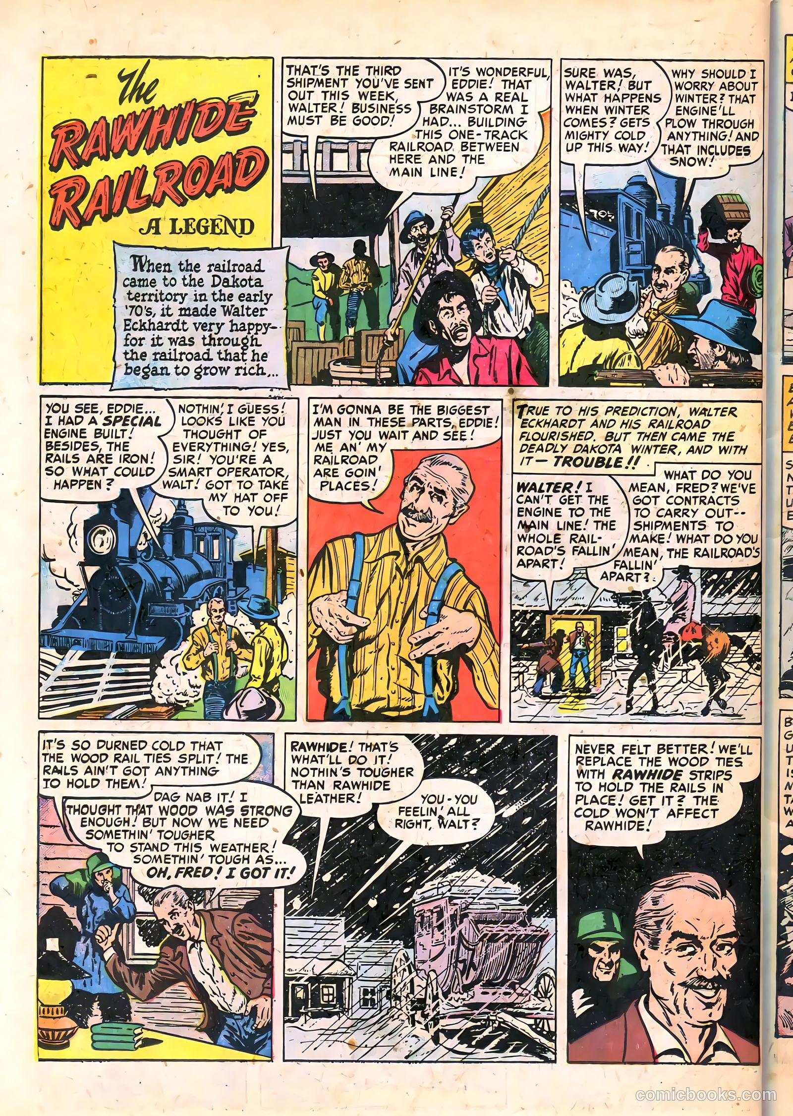 The Westerner Comics #28 (1950) — page 38 of 52