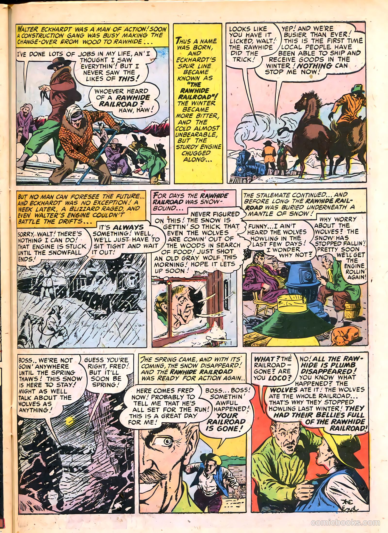The Westerner Comics #28 (1950) — page 39 of 52