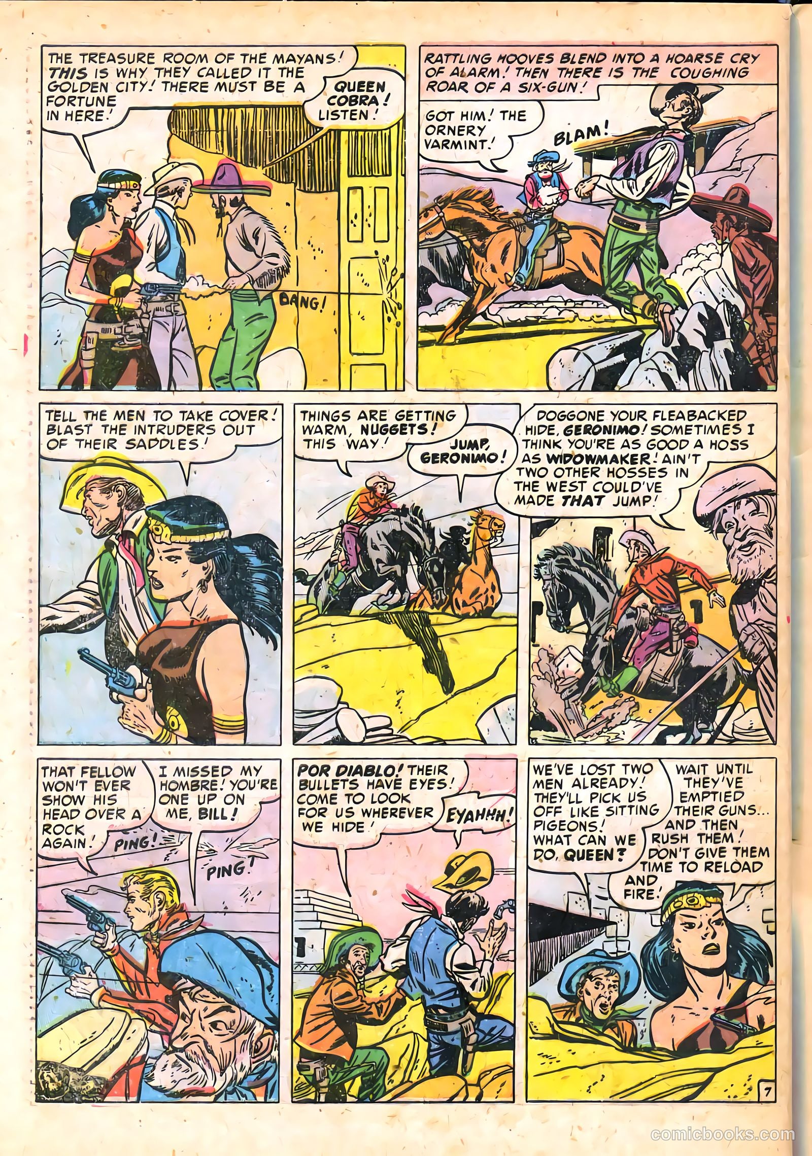 The Westerner Comics #28 (1950) — page 46 of 52