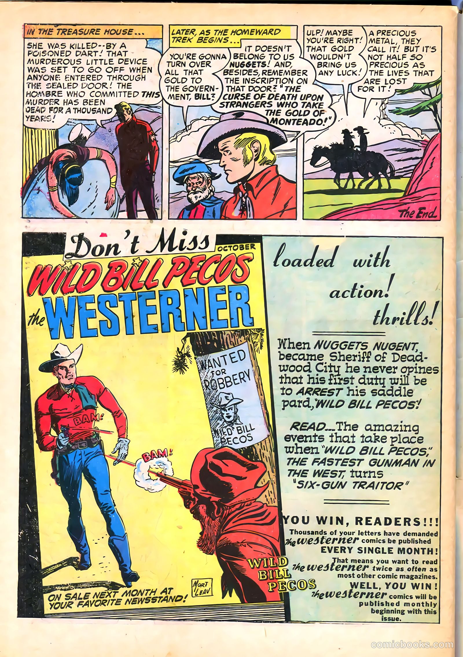 The Westerner Comics #28 (1950) — page 48 of 52