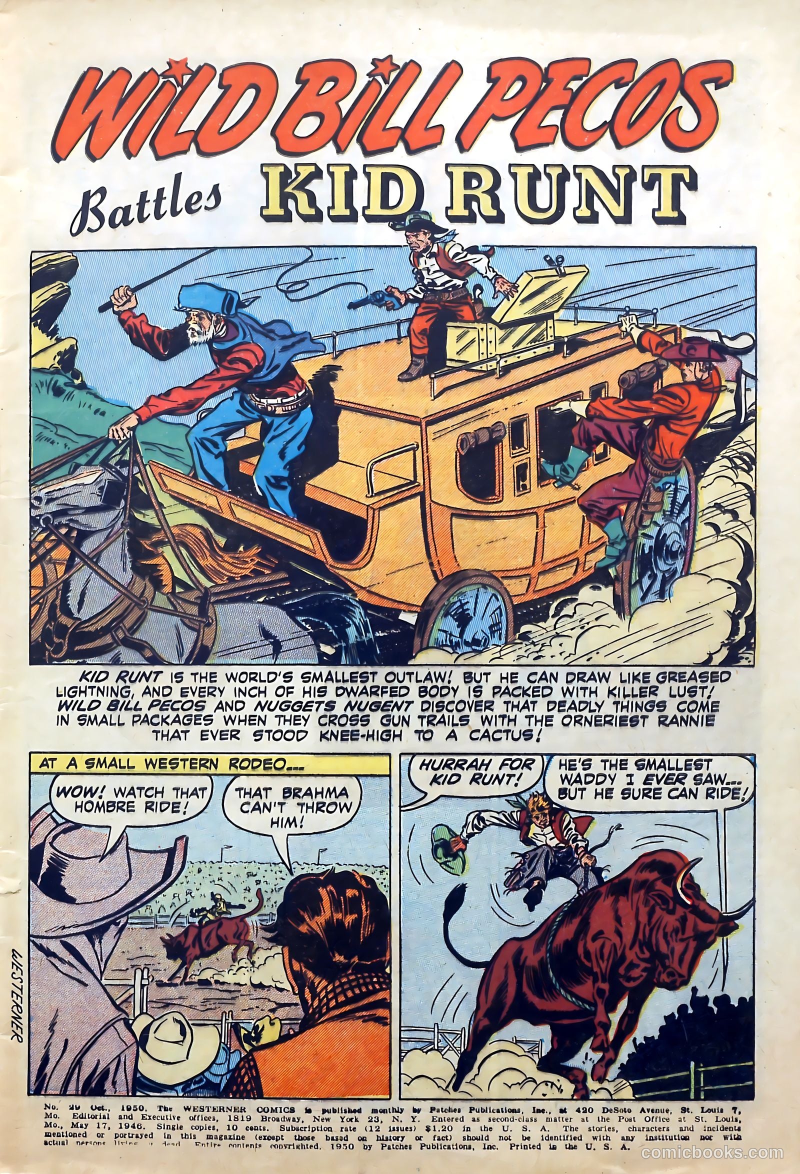 The Westerner Comics #29 (1950) — page 3 of 53