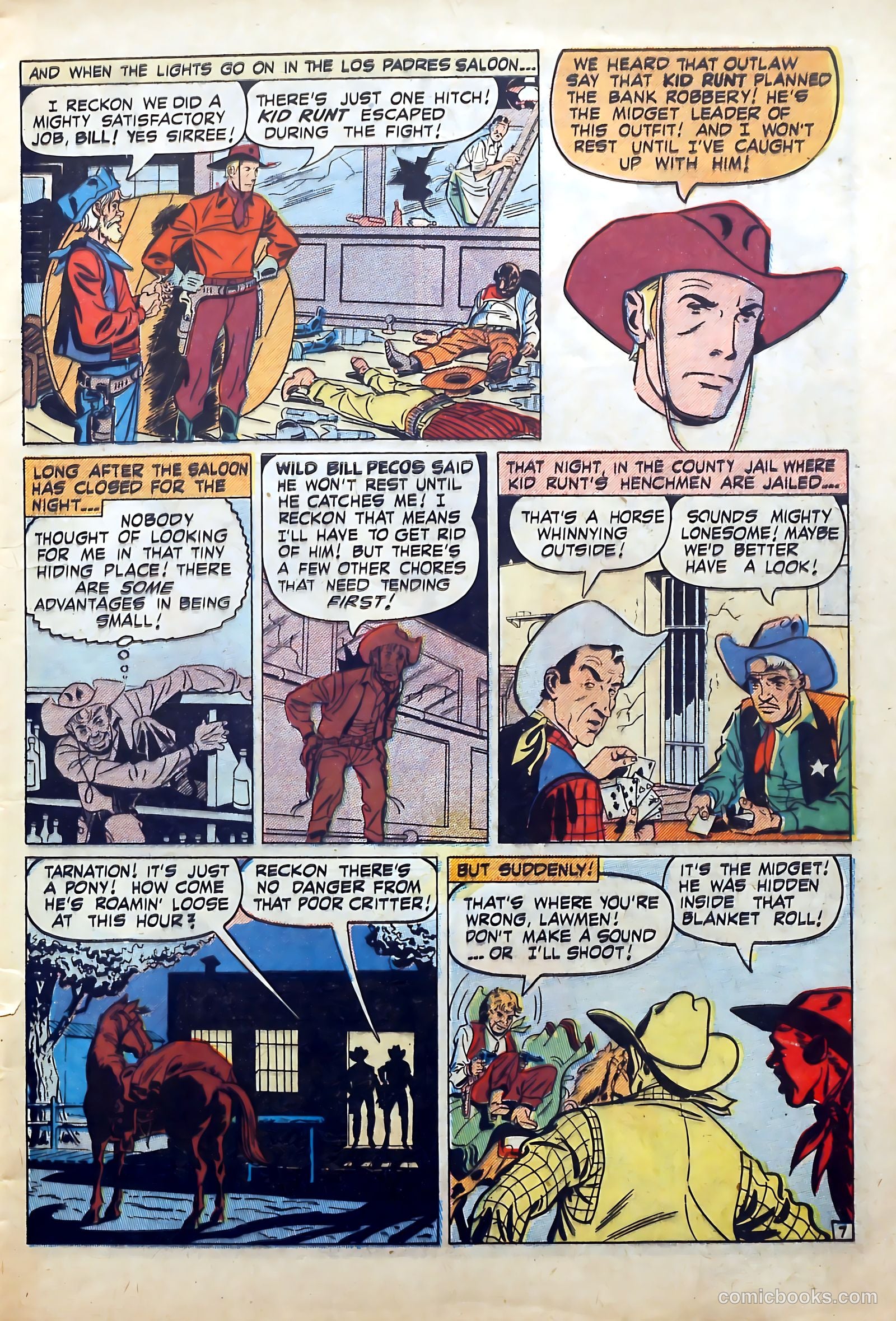 The Westerner Comics #29 (1950) — page 9 of 53