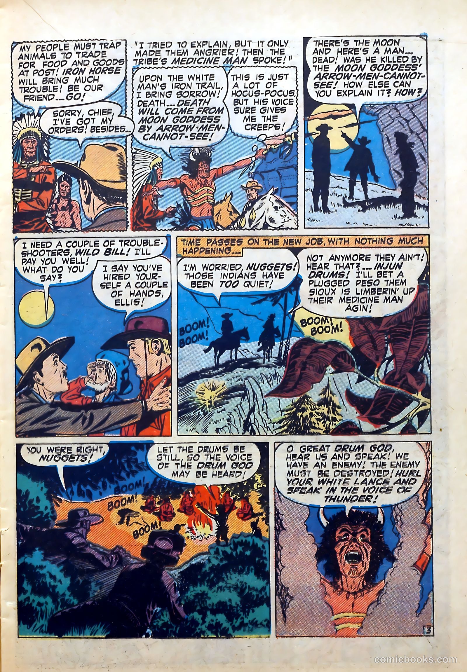 The Westerner Comics #29 (1950) — page 17 of 53