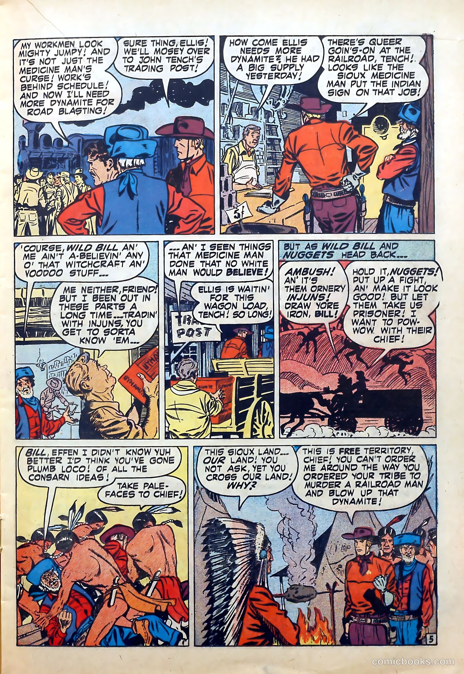 The Westerner Comics #29 (1950) — page 19 of 53