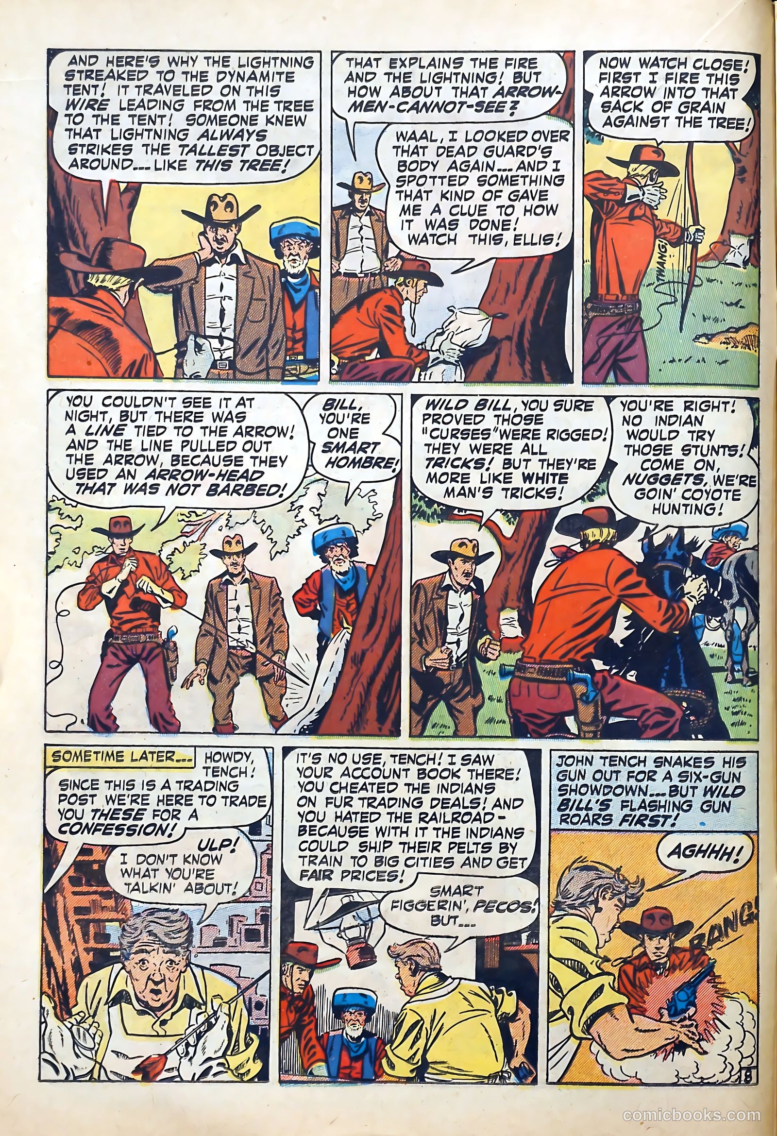 The Westerner Comics #29 (1950) — page 22 of 53
