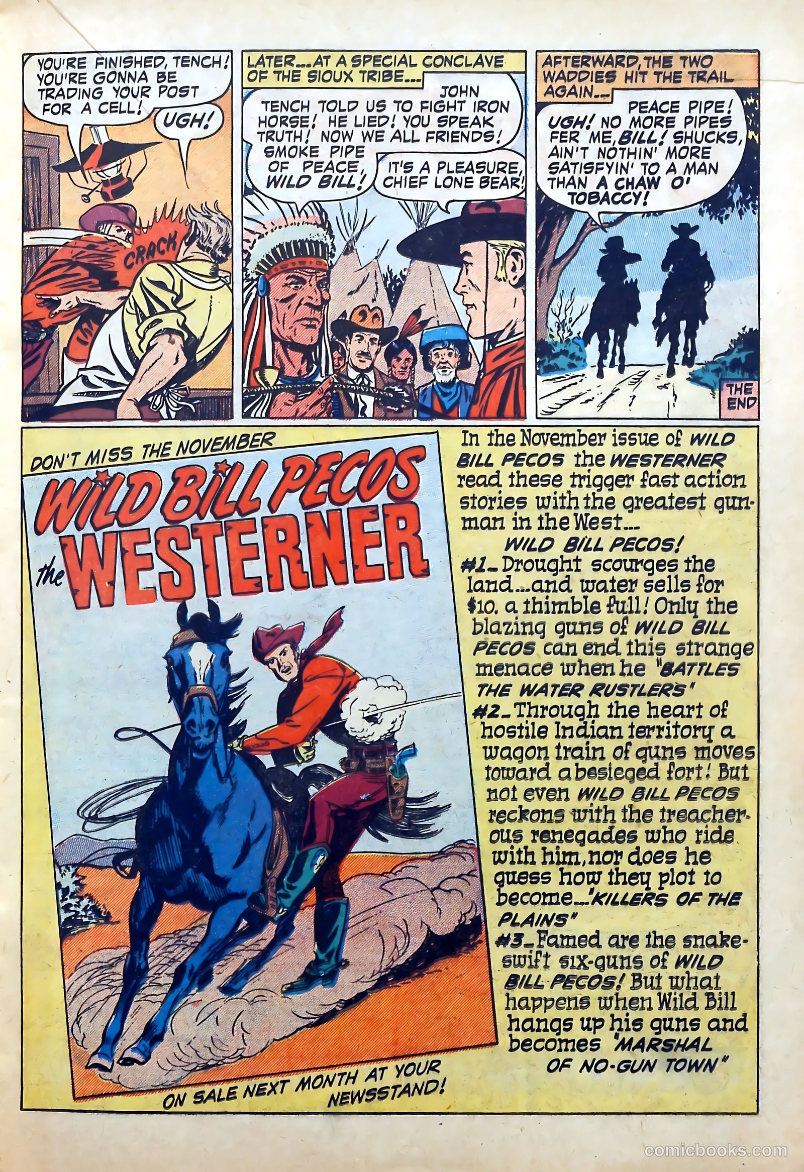 The Westerner Comics #29 (1950) — page 23 of 53