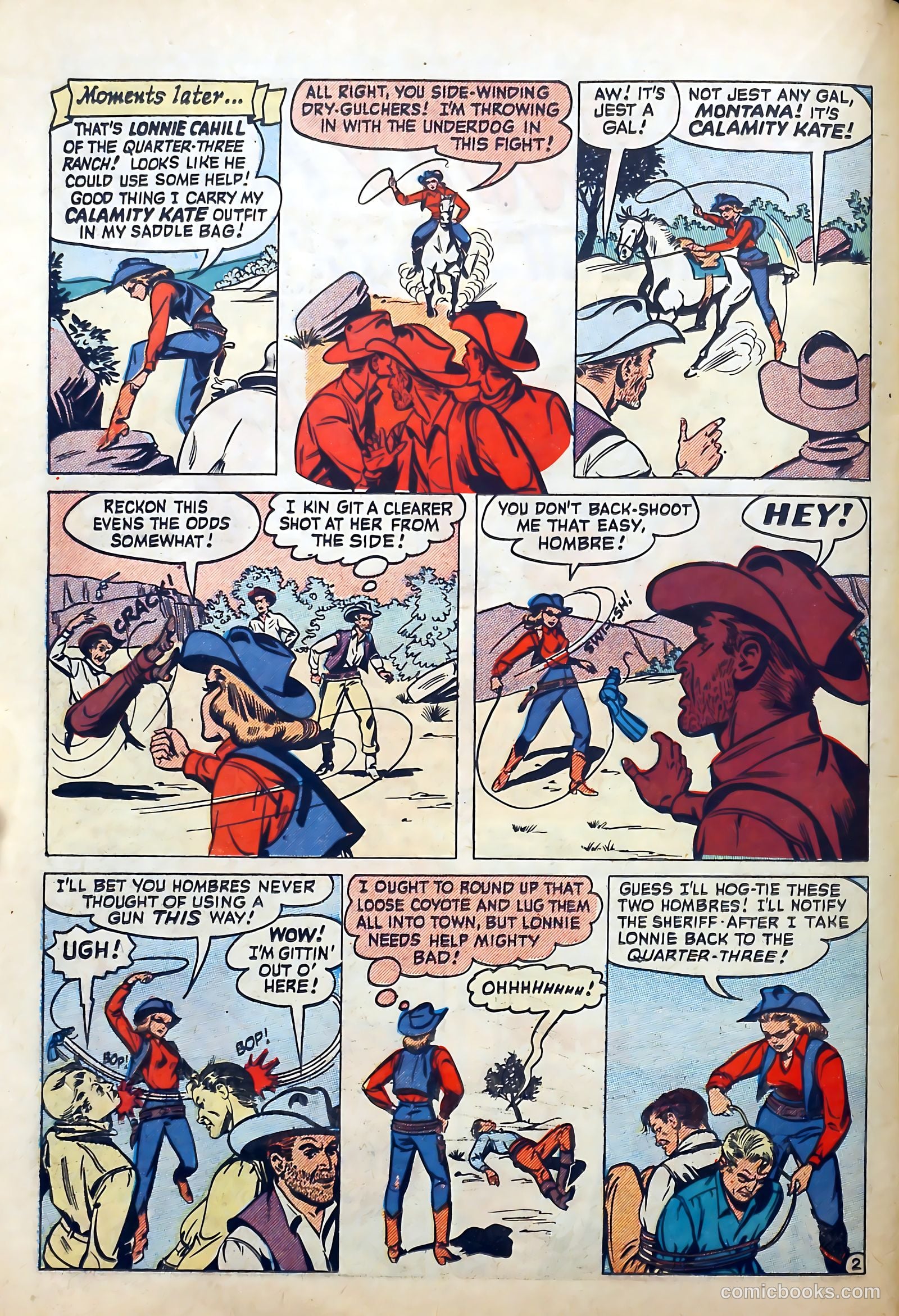 The Westerner Comics #29 (1950) — page 34 of 53