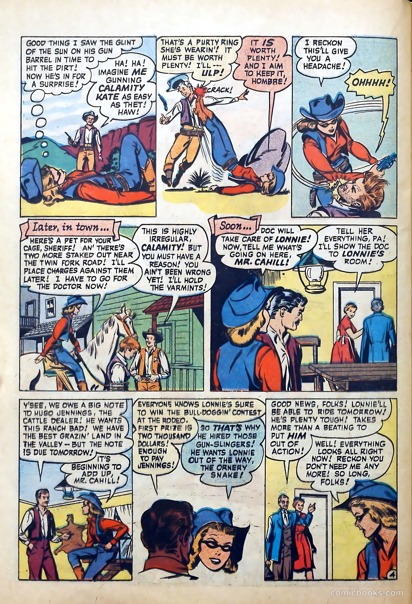 The Westerner Comics #29 (1950) — page 36 of 53