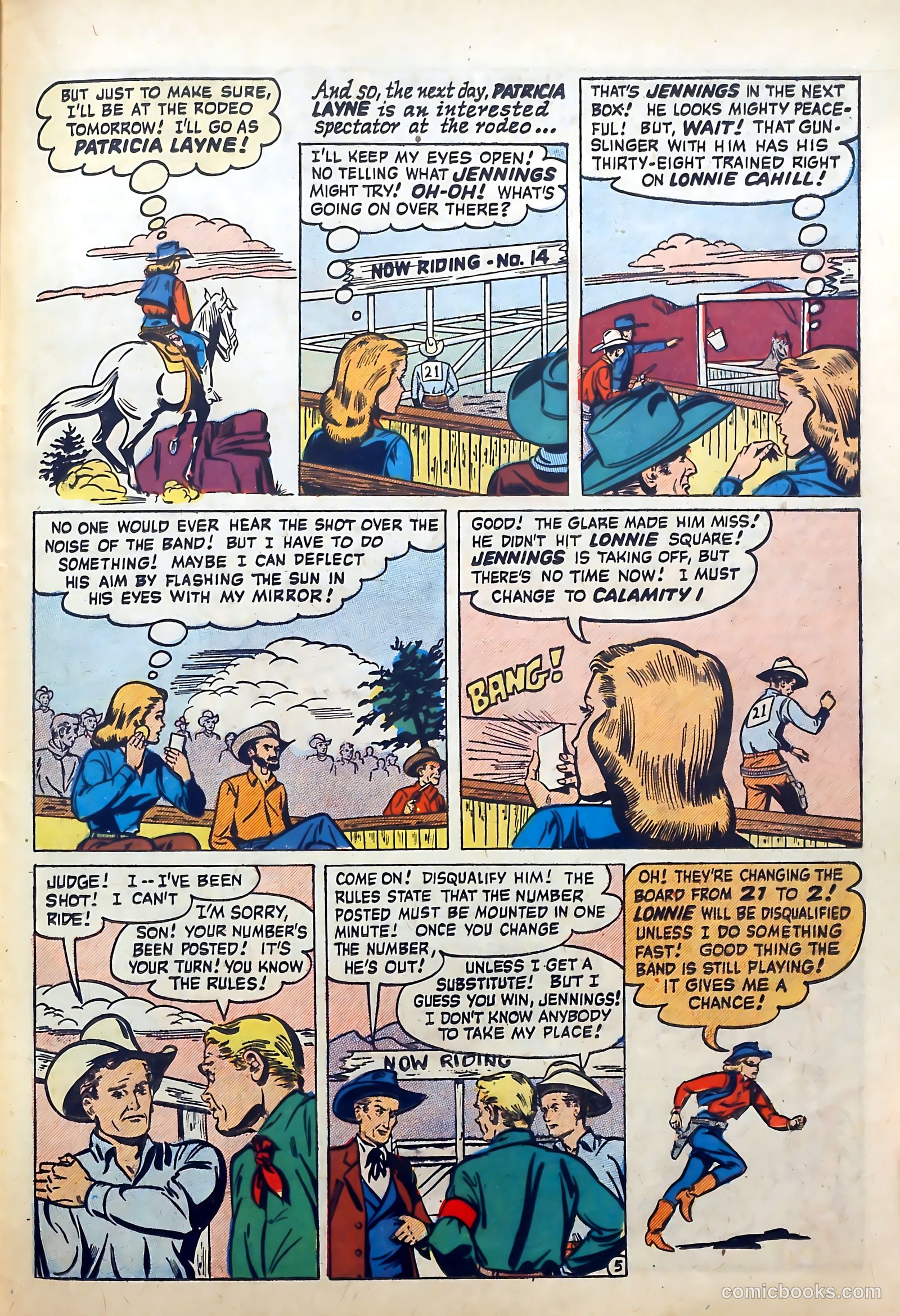 The Westerner Comics #29 (1950) — page 37 of 53