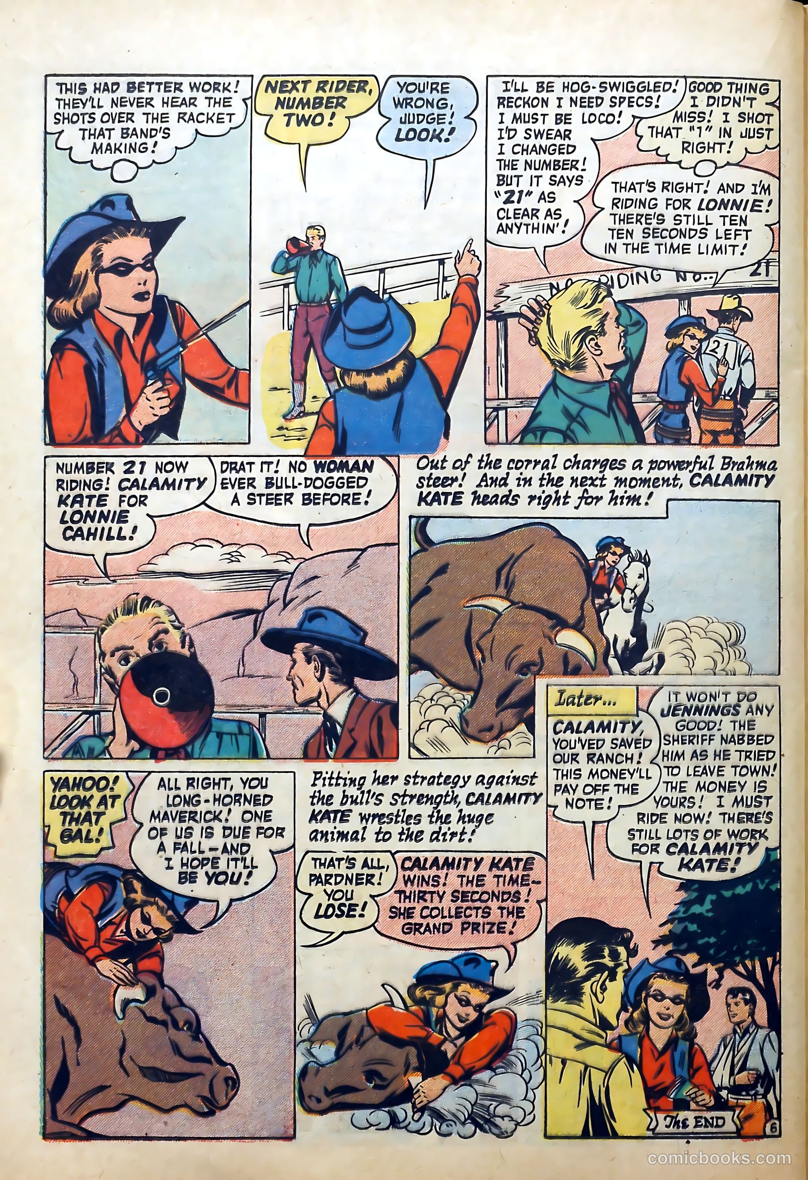 The Westerner Comics #29 (1950) — page 38 of 53