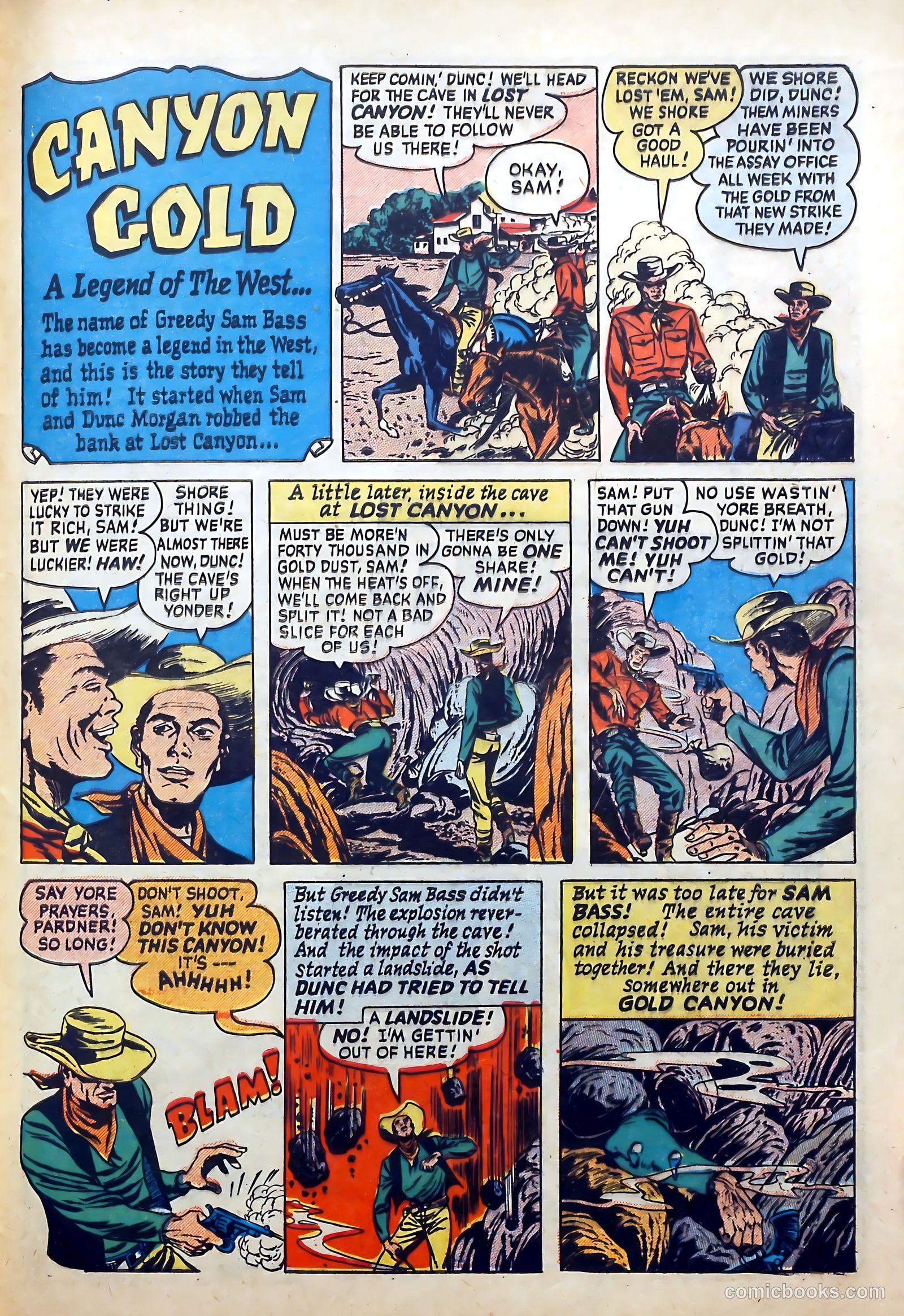 The Westerner Comics #29 (1950) — page 39 of 53