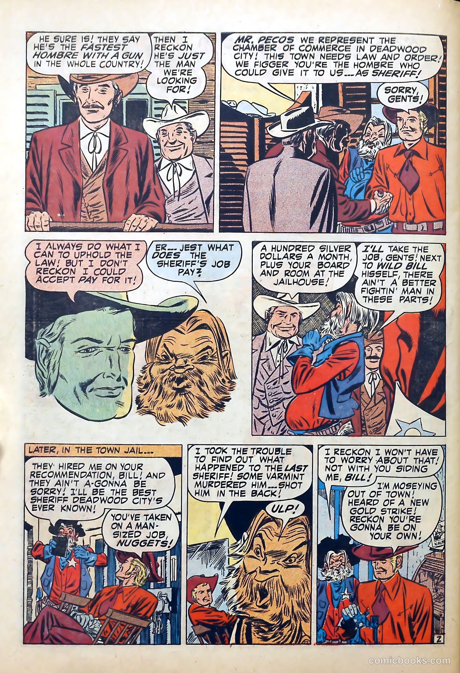 The Westerner Comics #29 (1950) — page 42 of 53