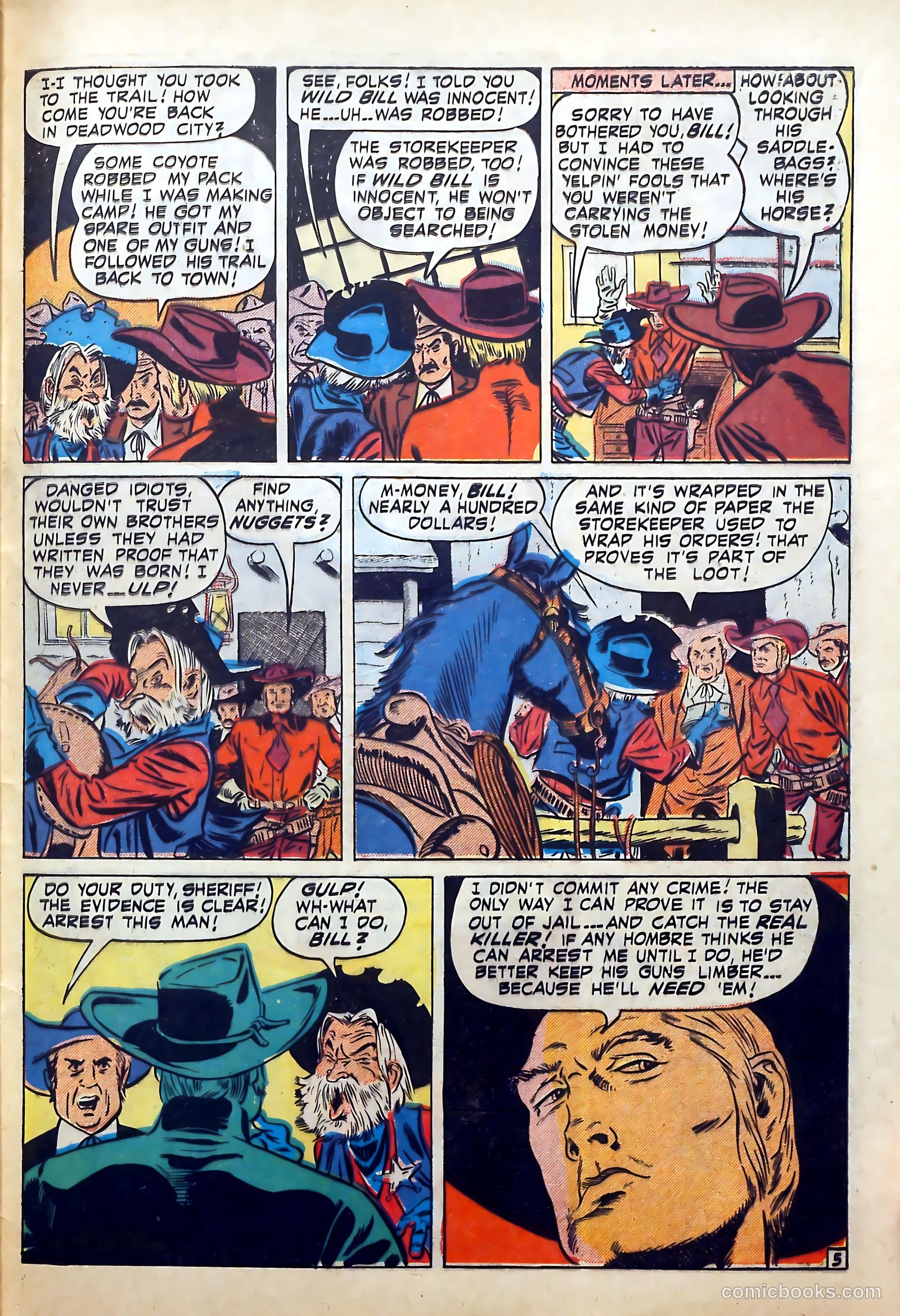 The Westerner Comics #29 (1950) — page 45 of 53
