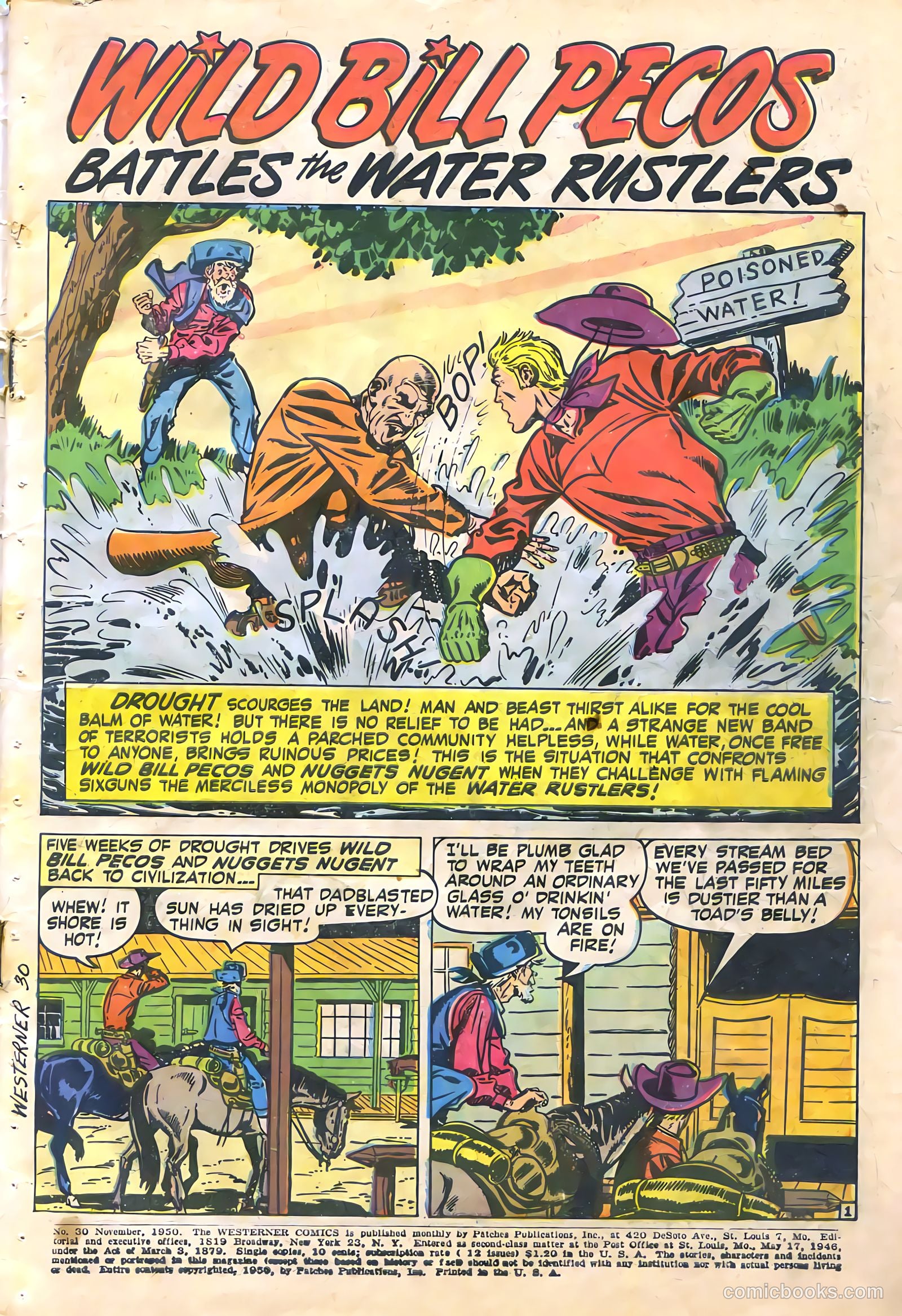 The Westerner Comics #30 (1950) — page 2 of 52