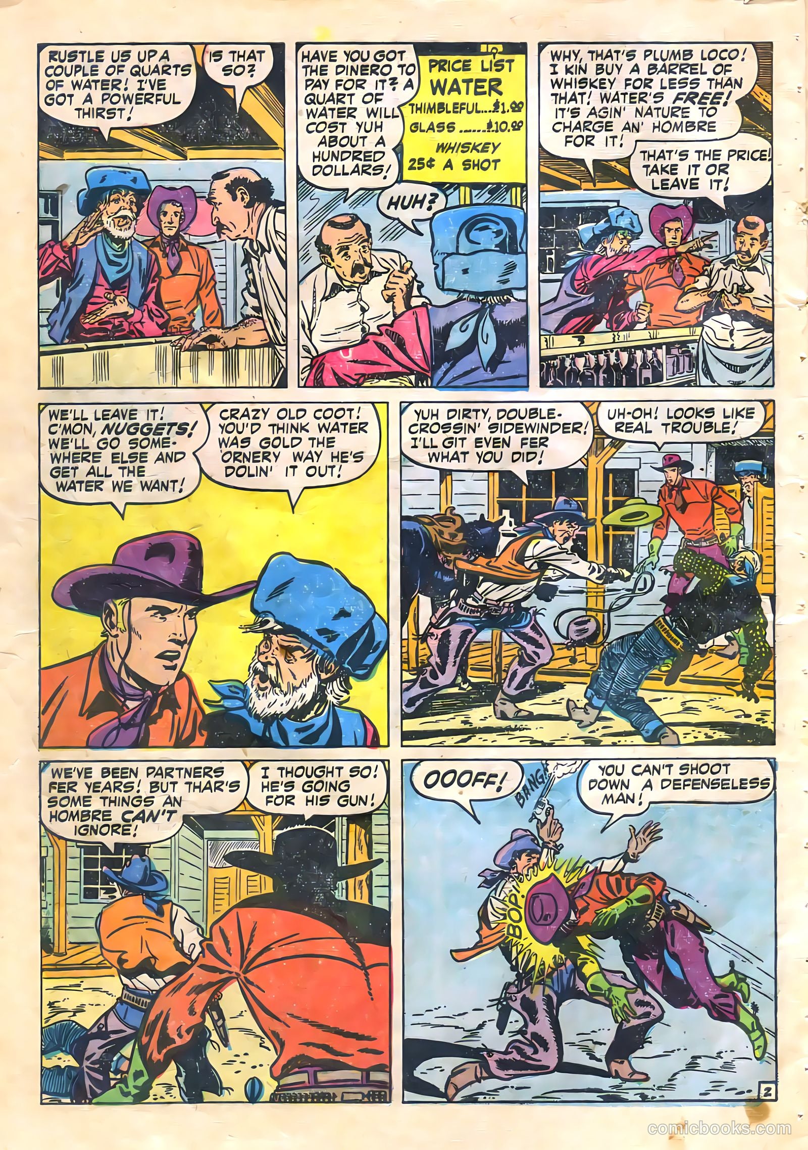 The Westerner Comics #30 (1950) — page 3 of 52