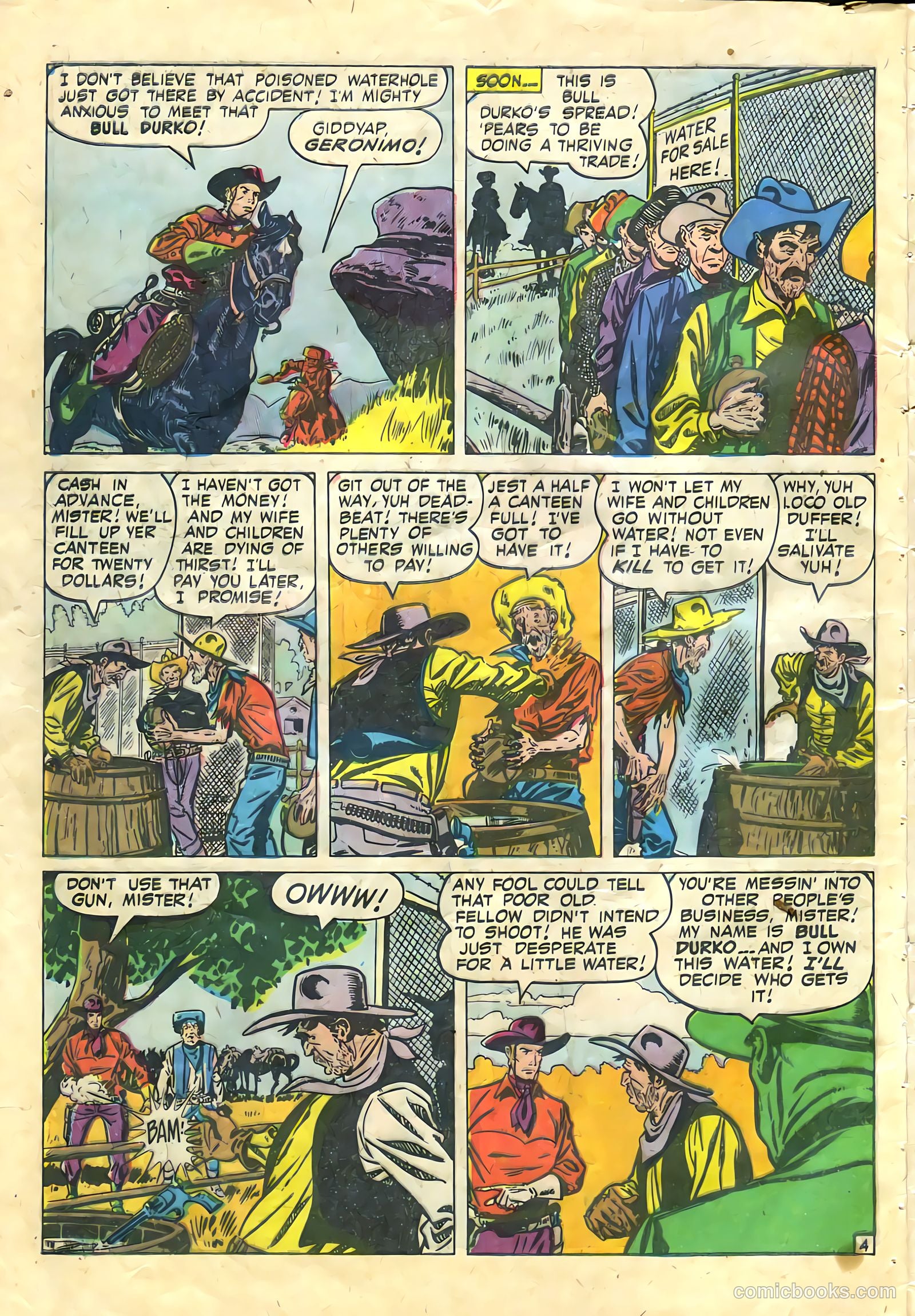 The Westerner Comics #30 (1950) — page 5 of 52