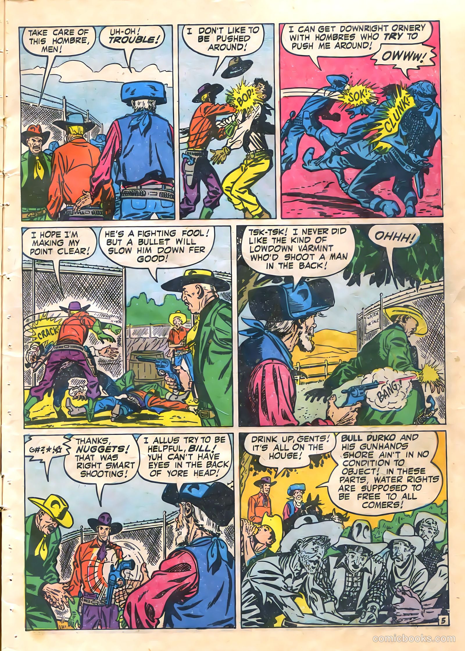 The Westerner Comics #30 (1950) — page 6 of 52