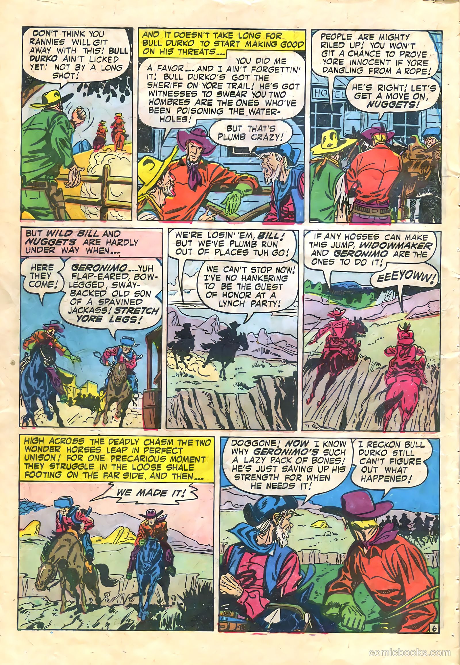 The Westerner Comics #30 (1950) — page 7 of 52