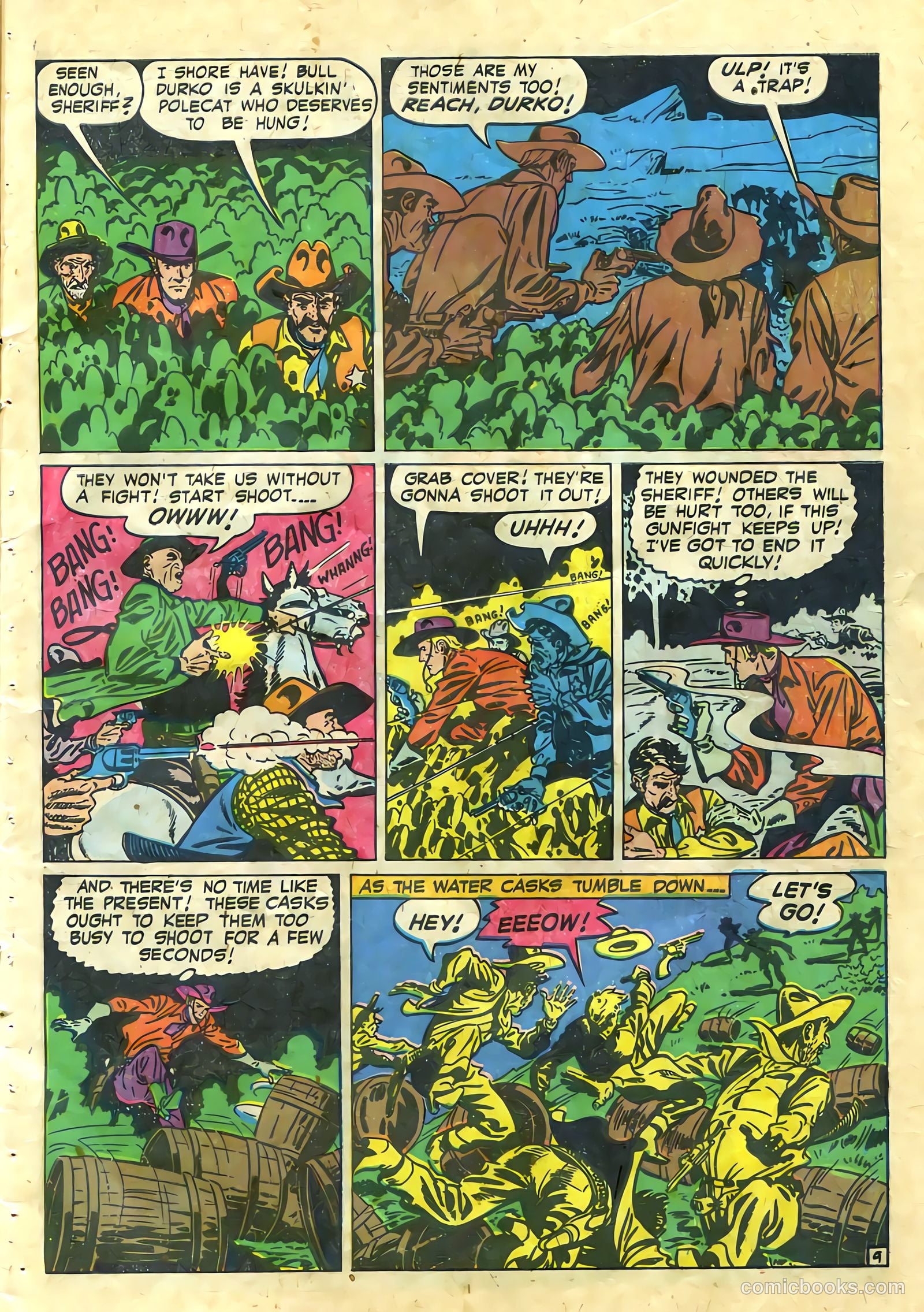 The Westerner Comics #30 (1950) — page 10 of 52