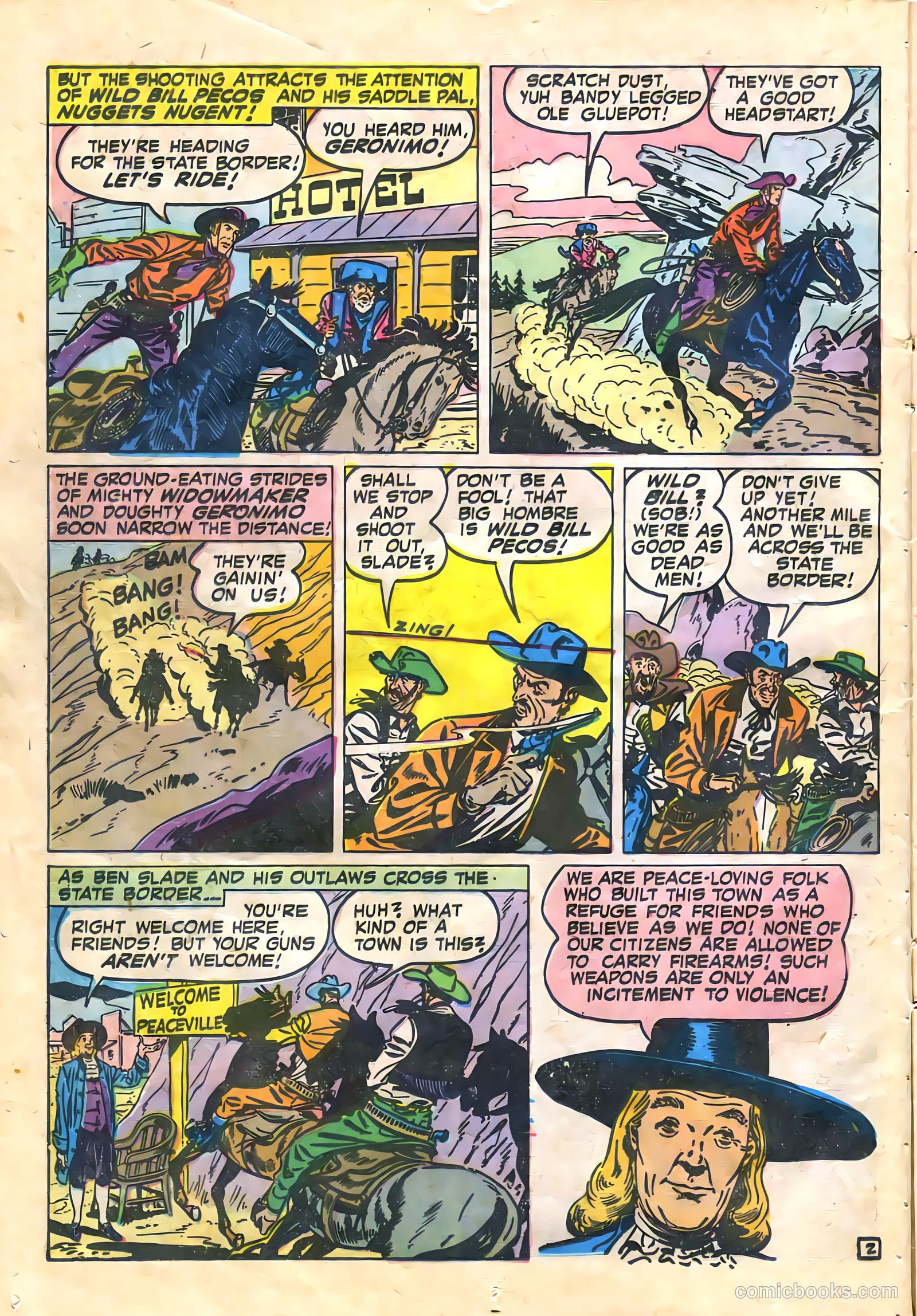 The Westerner Comics #30 (1950) — page 13 of 52