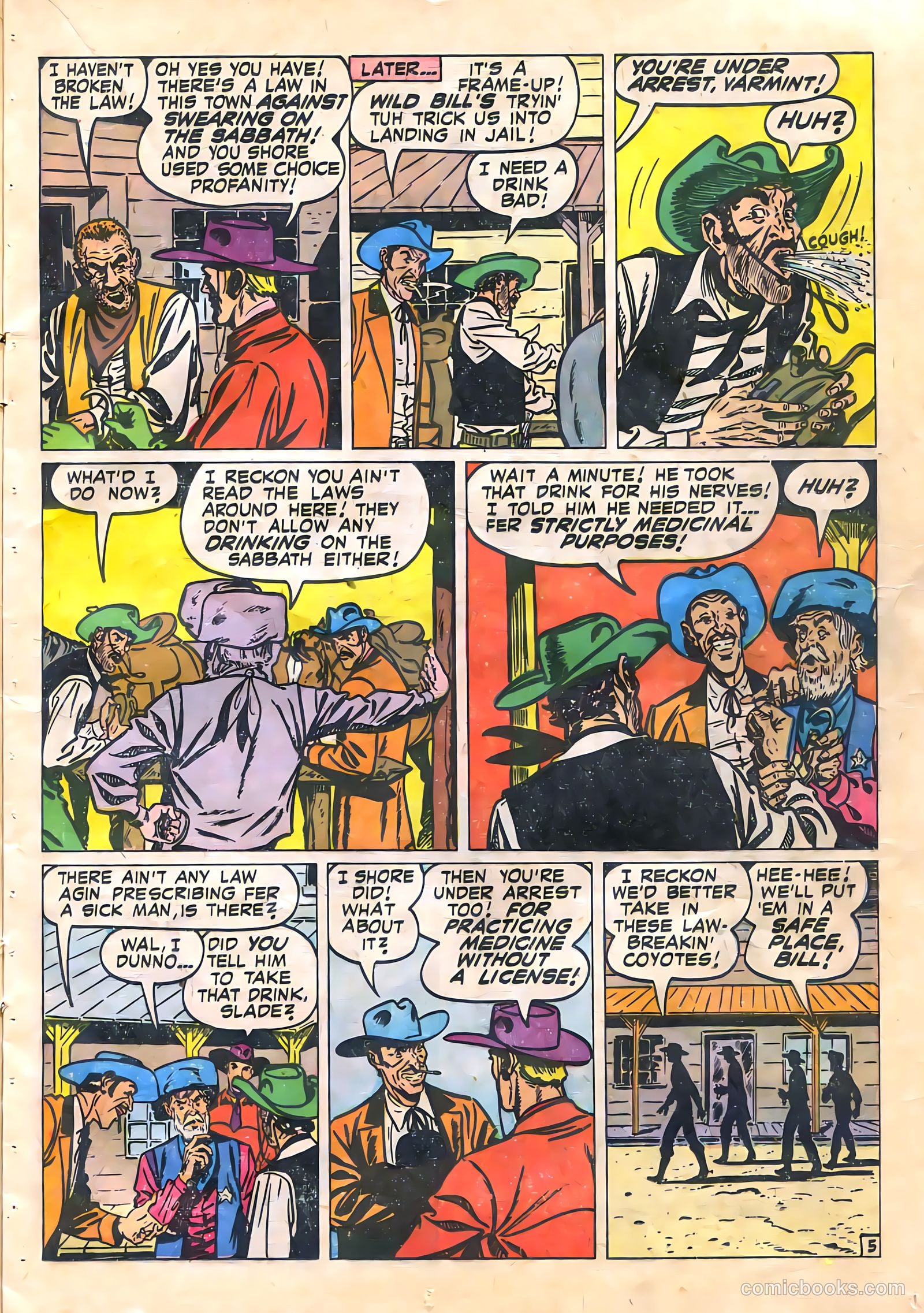 The Westerner Comics #30 (1950) — page 16 of 52