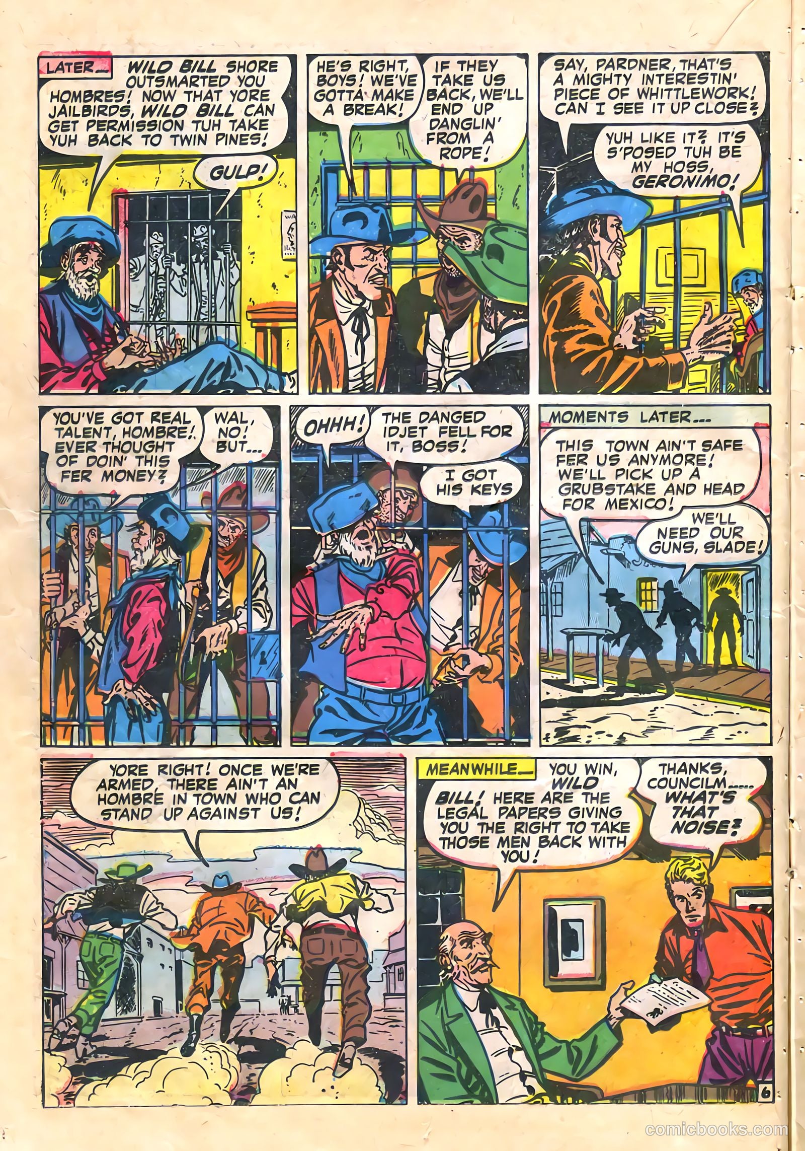 The Westerner Comics #30 (1950) — page 17 of 52