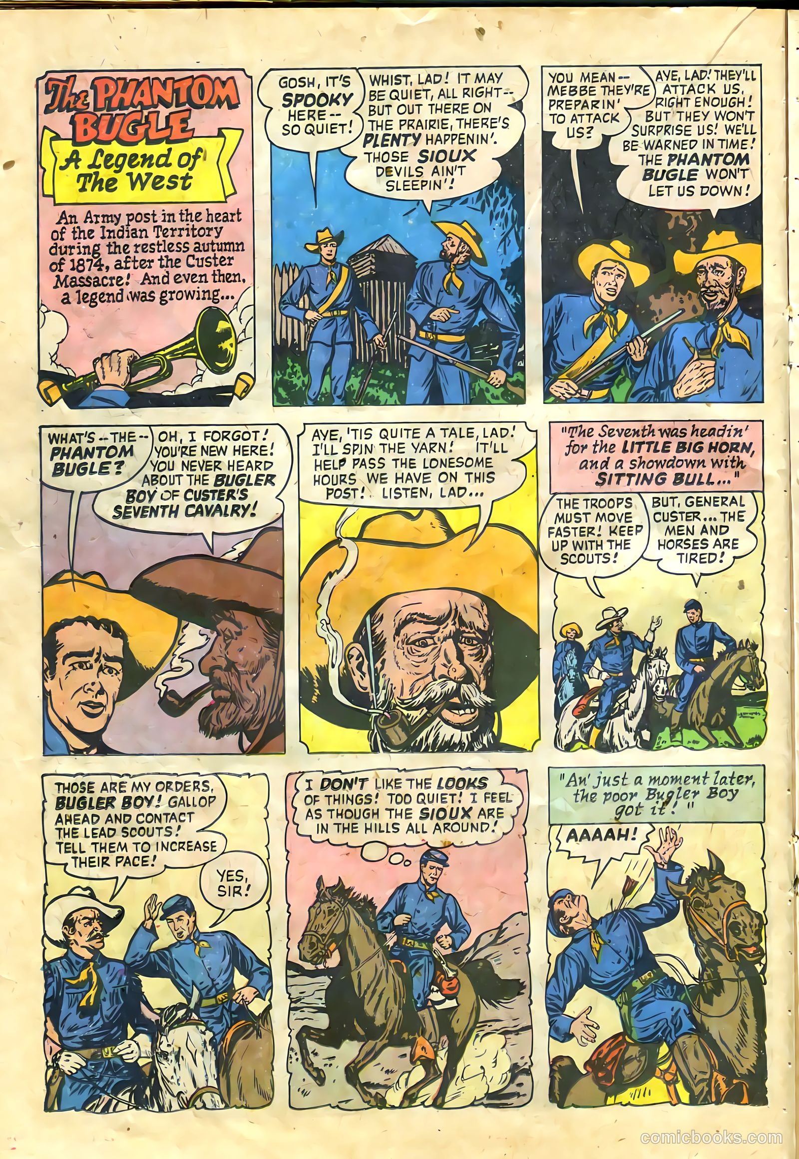 The Westerner Comics #30 (1950) — page 21 of 52