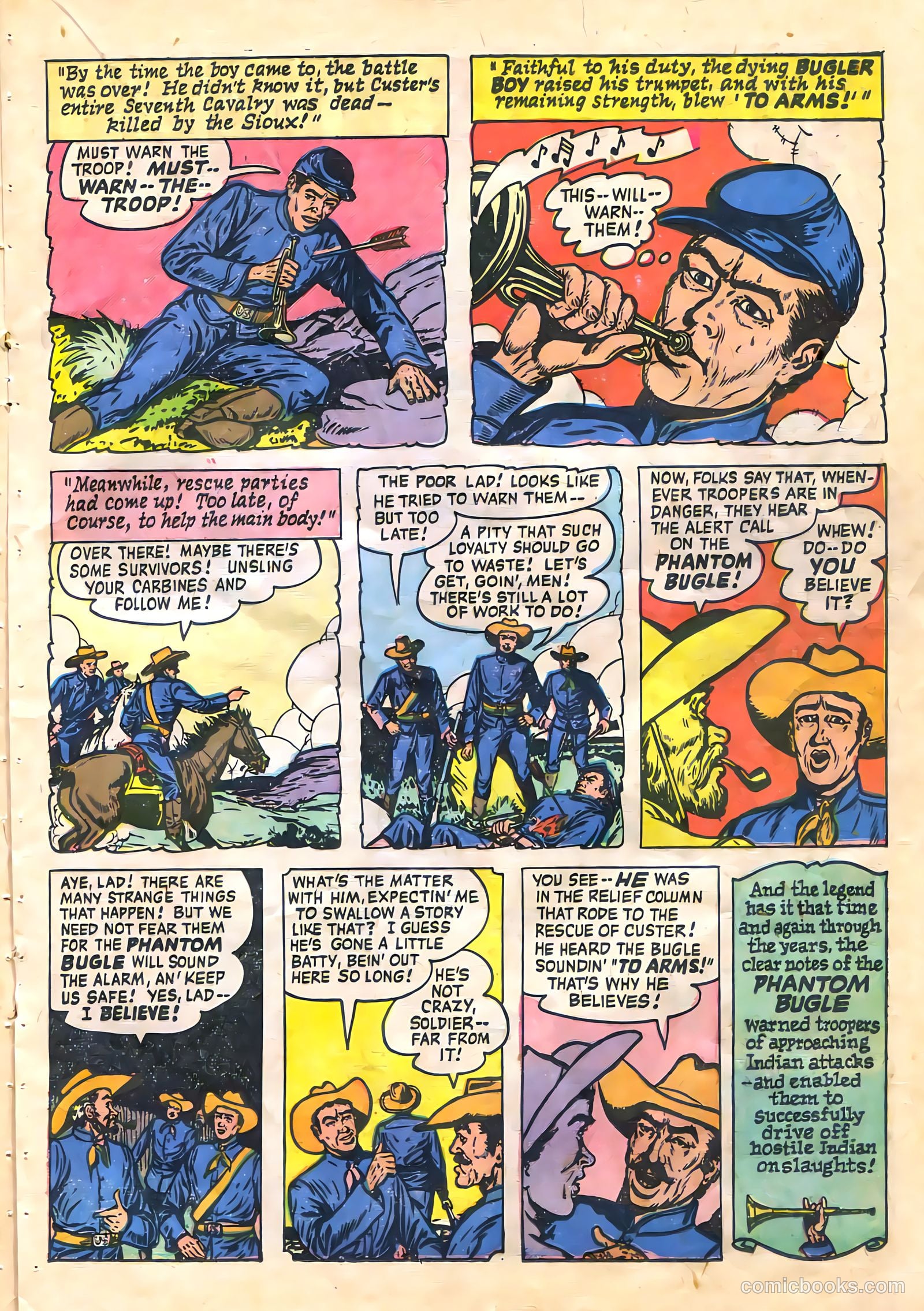 The Westerner Comics #30 (1950) — page 22 of 52
