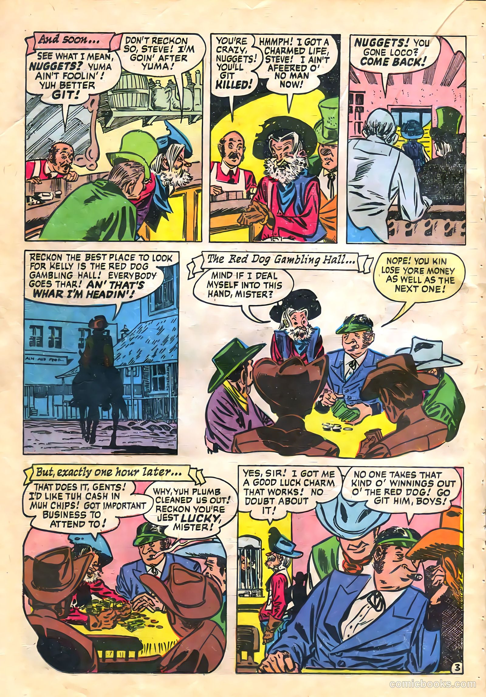 The Westerner Comics #30 (1950) — page 25 of 52