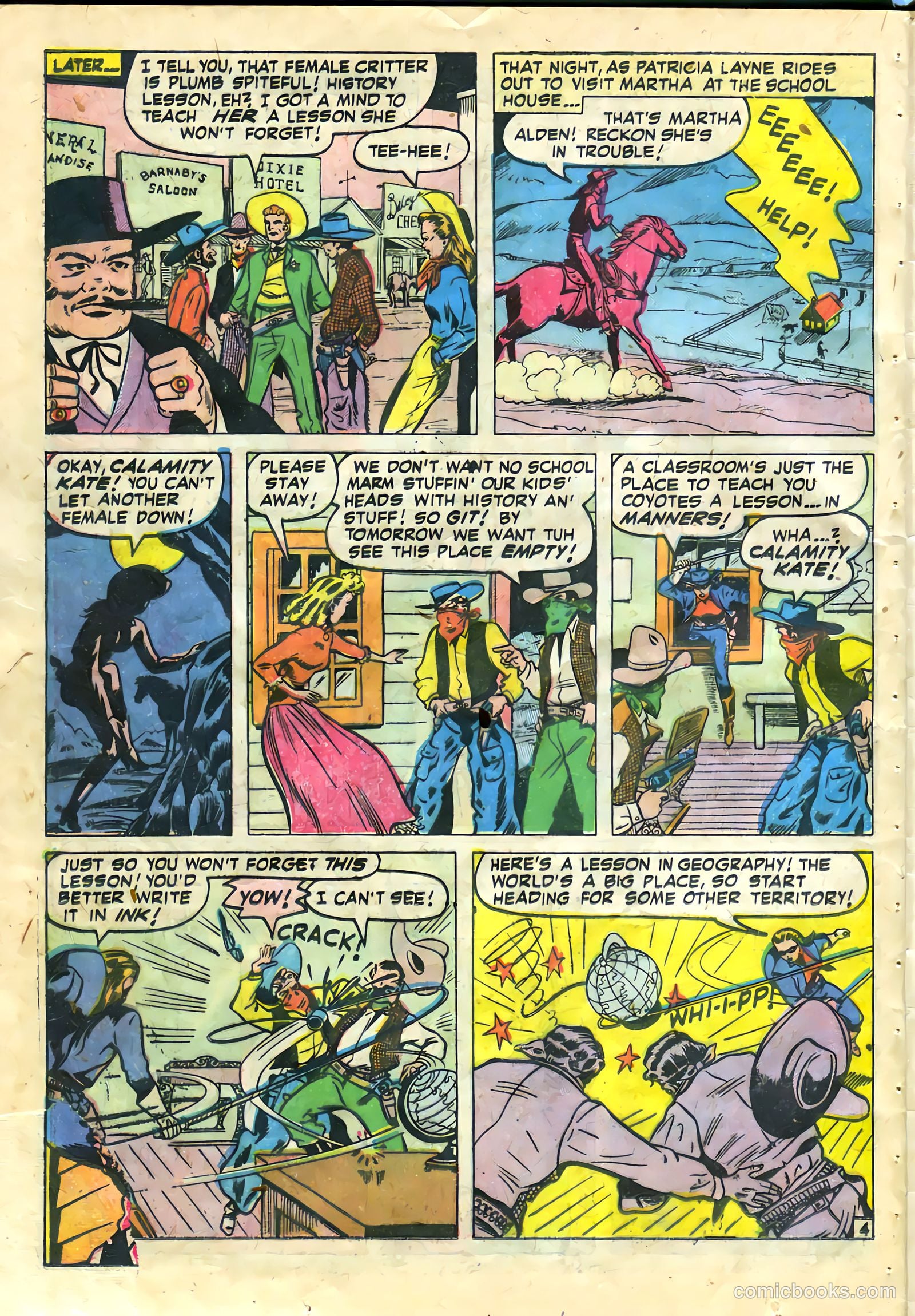 The Westerner Comics #30 (1950) — page 31 of 52