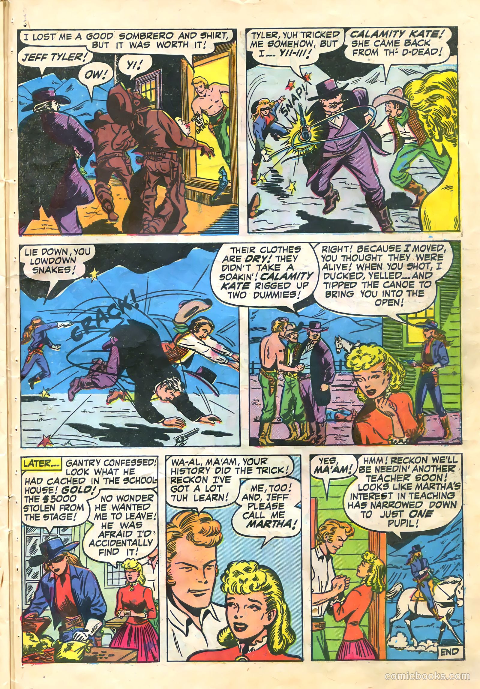 The Westerner Comics #30 (1950) — page 34 of 52