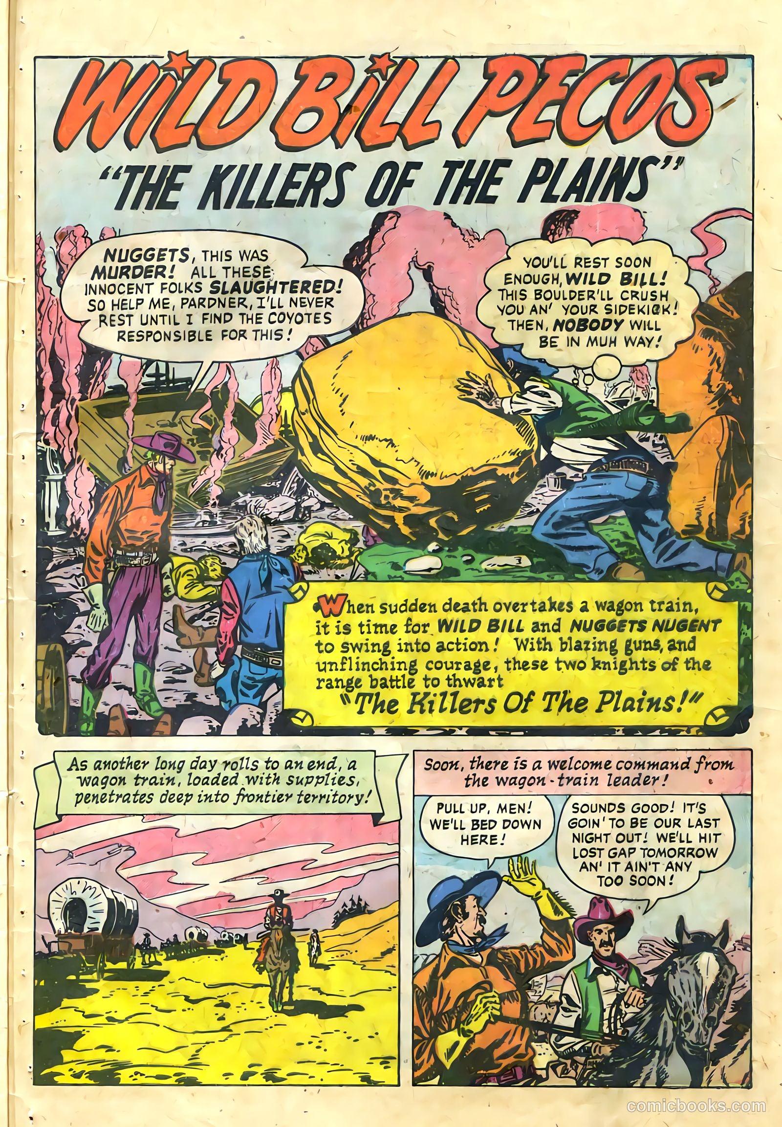 The Westerner Comics #30 (1950) — page 36 of 52