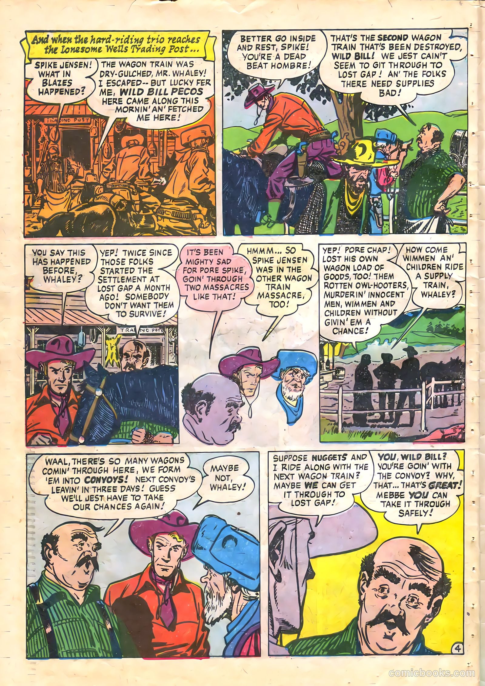 The Westerner Comics #30 (1950) — page 39 of 52