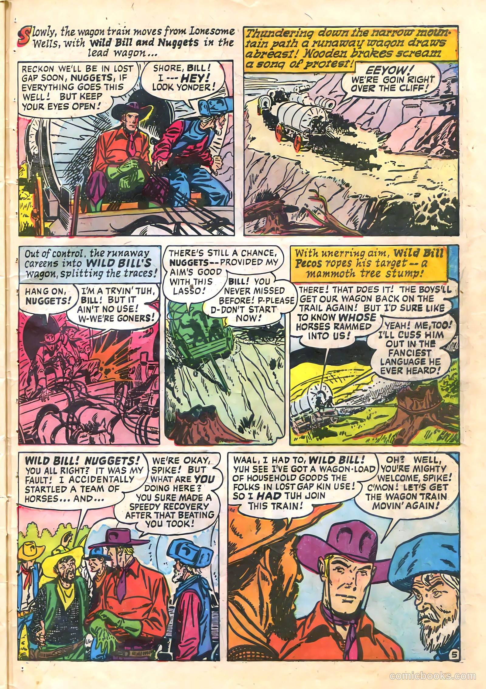 The Westerner Comics #30 (1950) — page 40 of 52