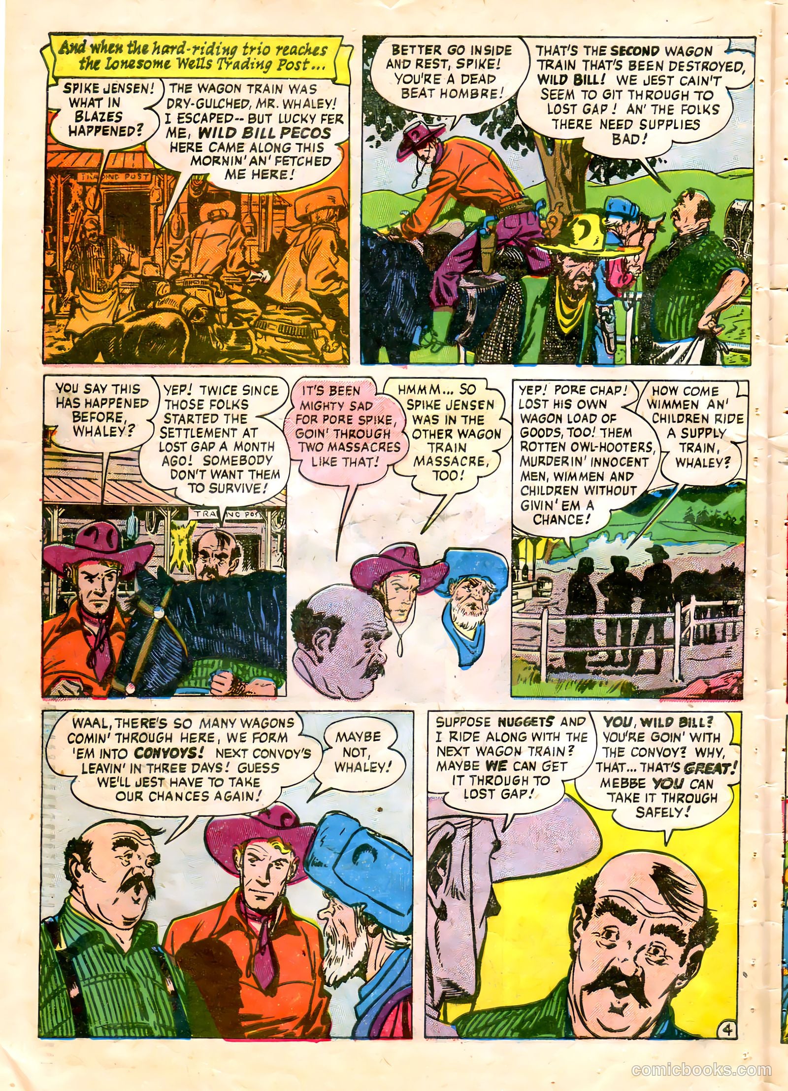 The Westerner Comics #30 (1950) — page 44 of 52