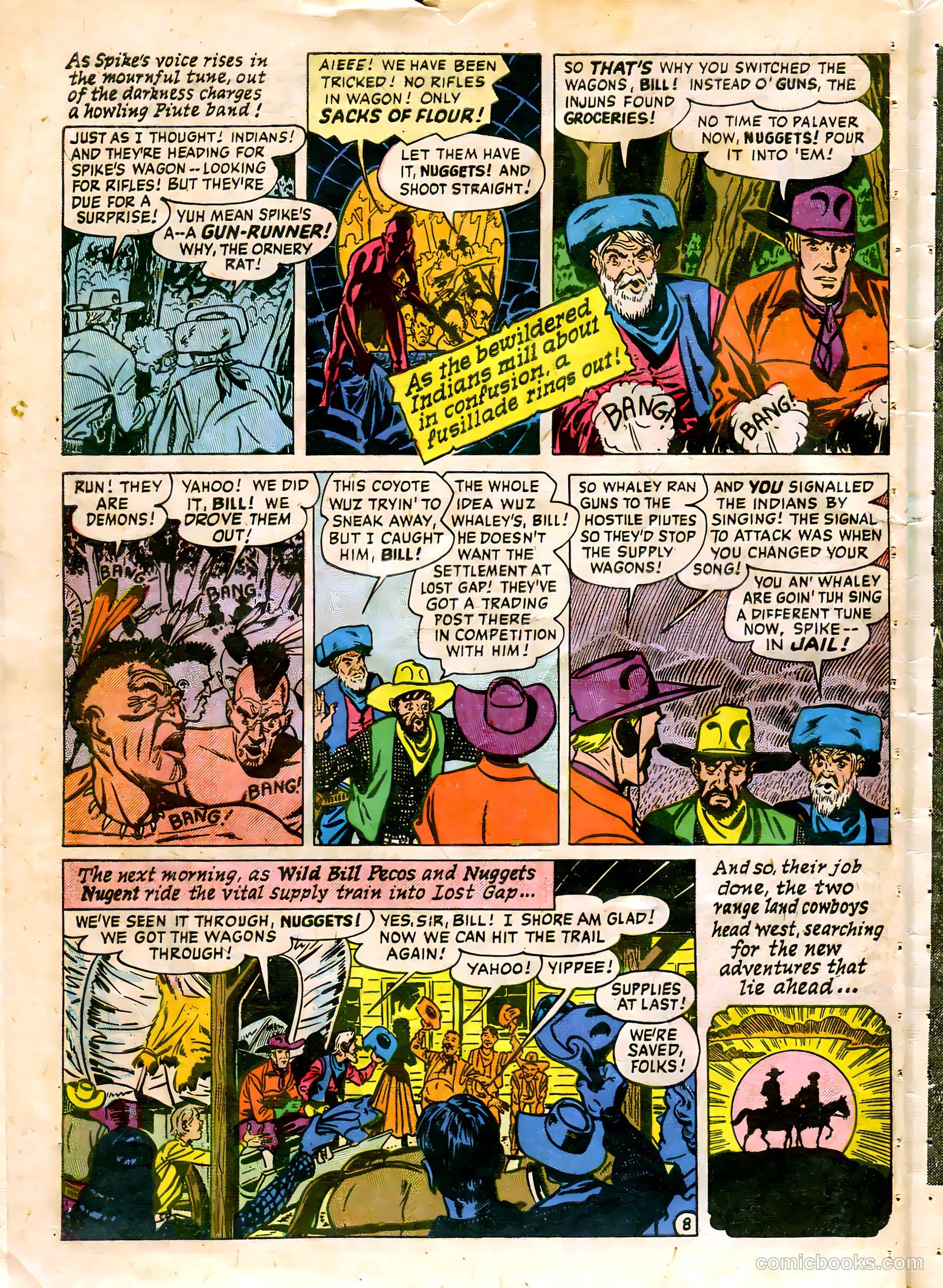 The Westerner Comics #30 (1950) — page 48 of 52