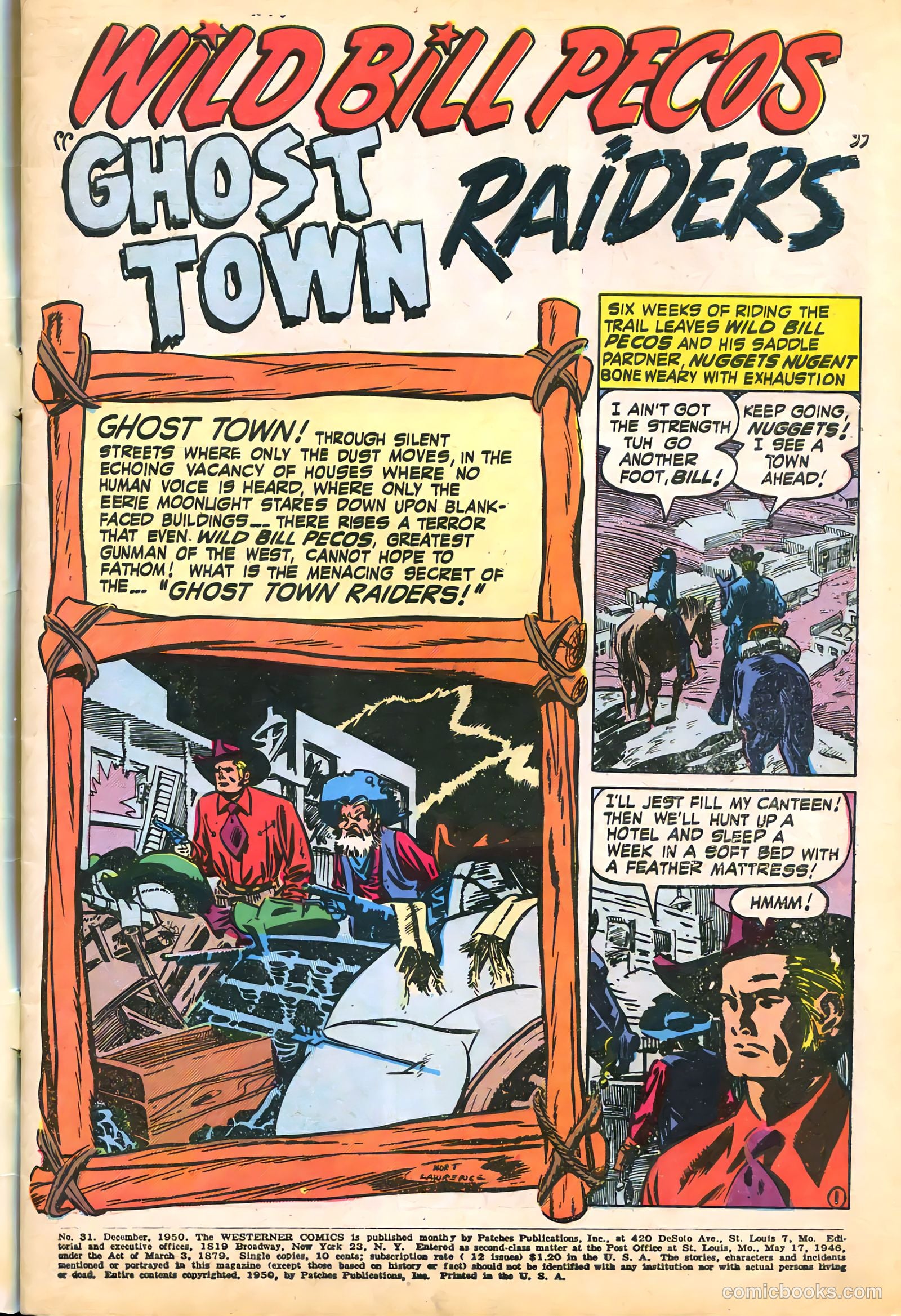 The Westerner Comics #31 (1950) — page 3 of 52
