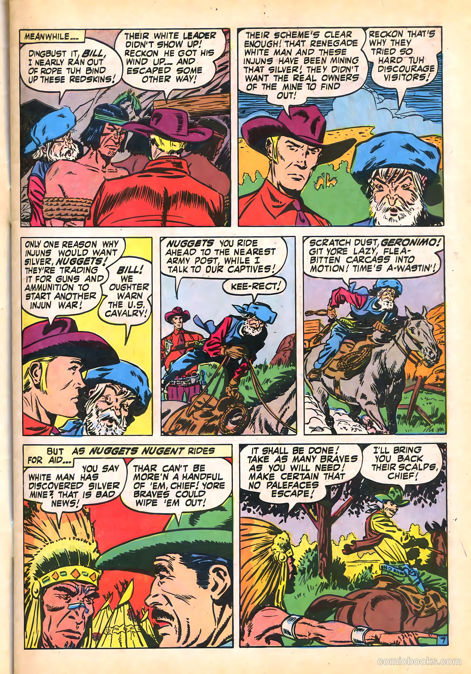 The Westerner Comics #31 (1950) — page 9 of 52