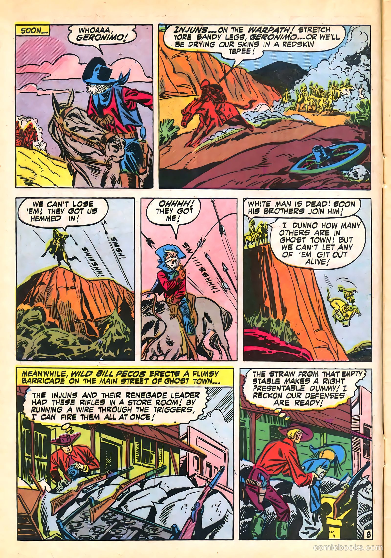 The Westerner Comics #31 (1950) — page 10 of 52